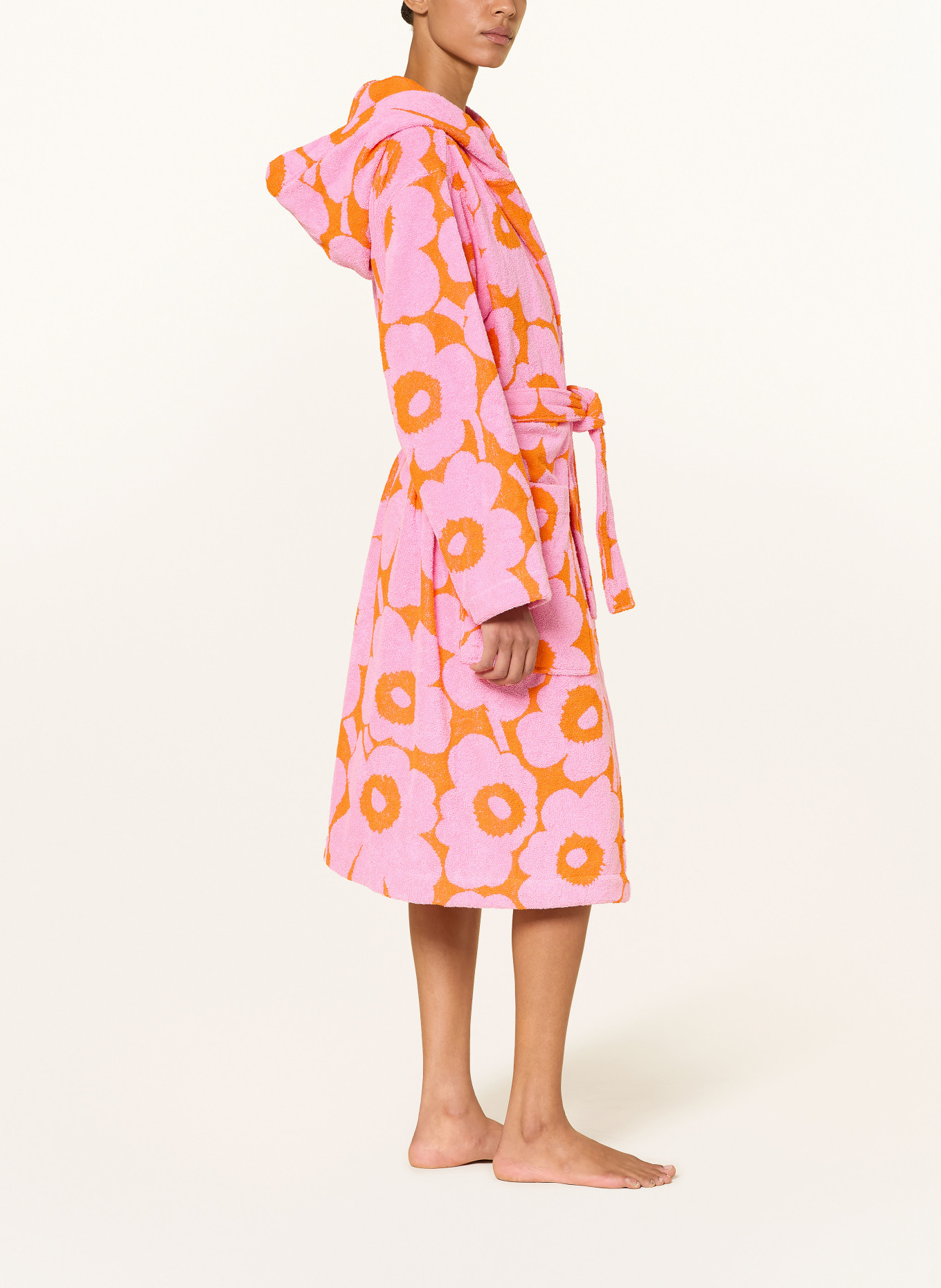 marimekko Unisex-Bademantel PIENI UNIKKO: ROSA / ORANGE