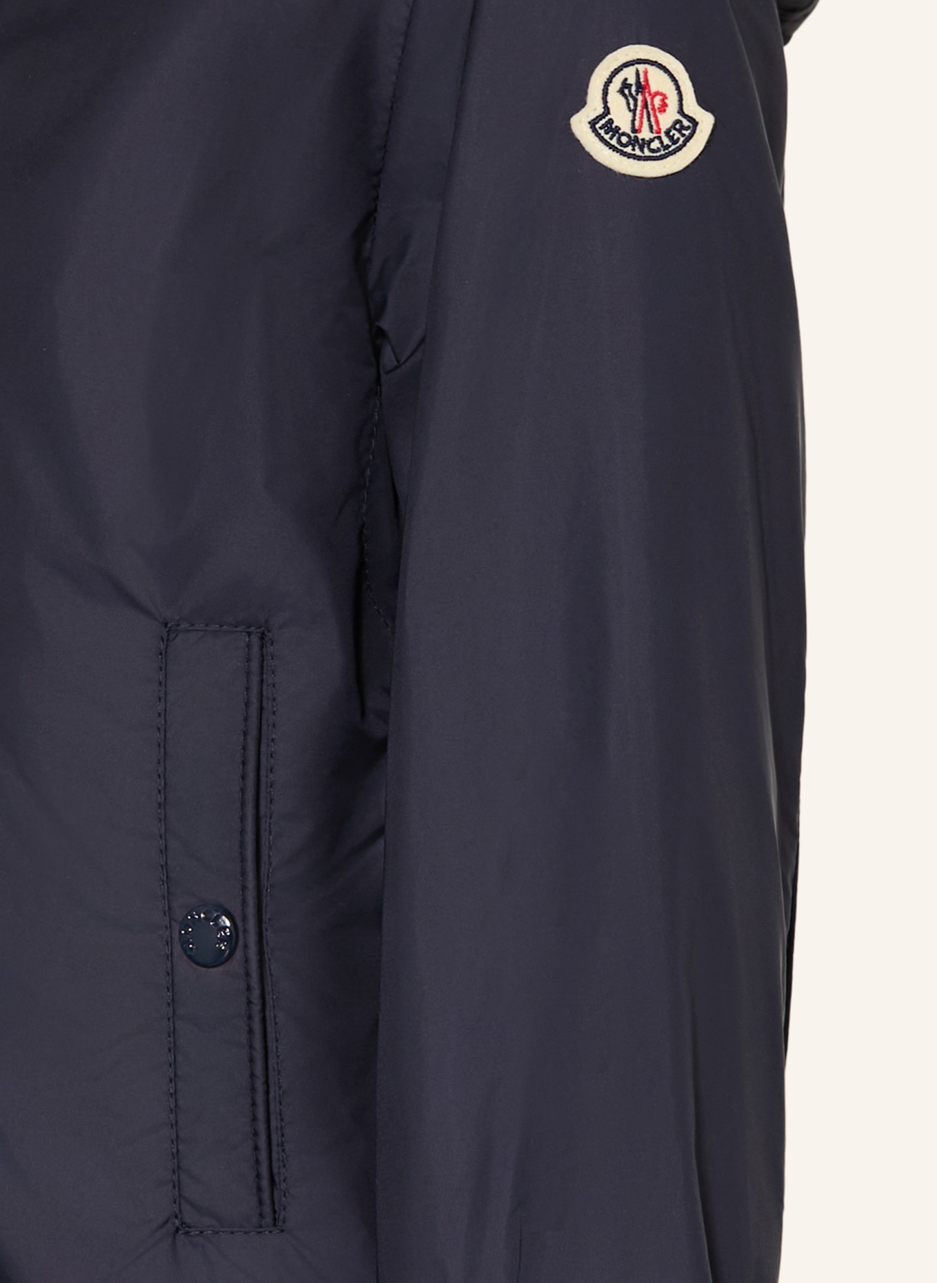 MONCLER enfant jas: DONKERBLAUW