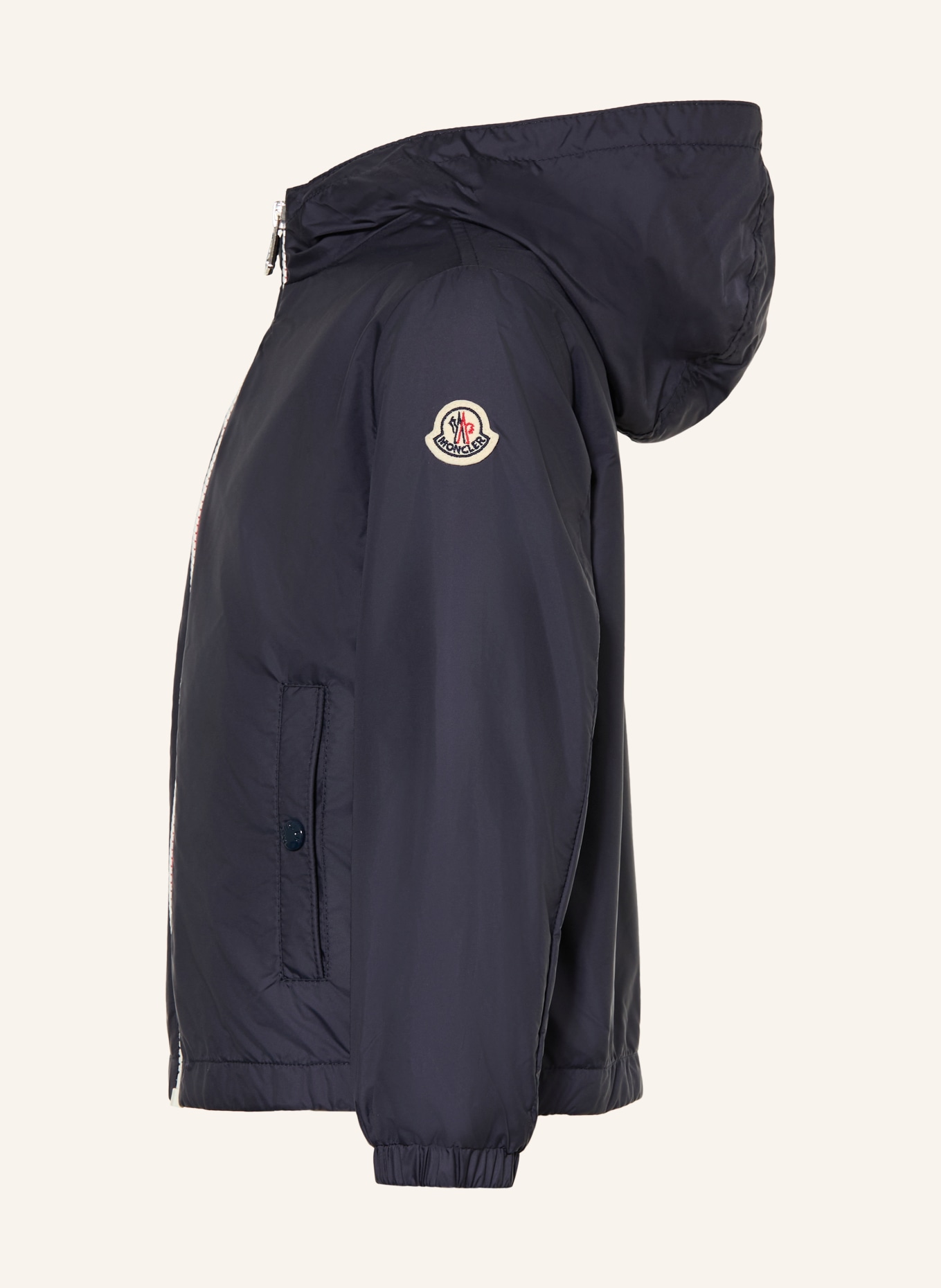 MONCLER enfant jas: DONKERBLAUW