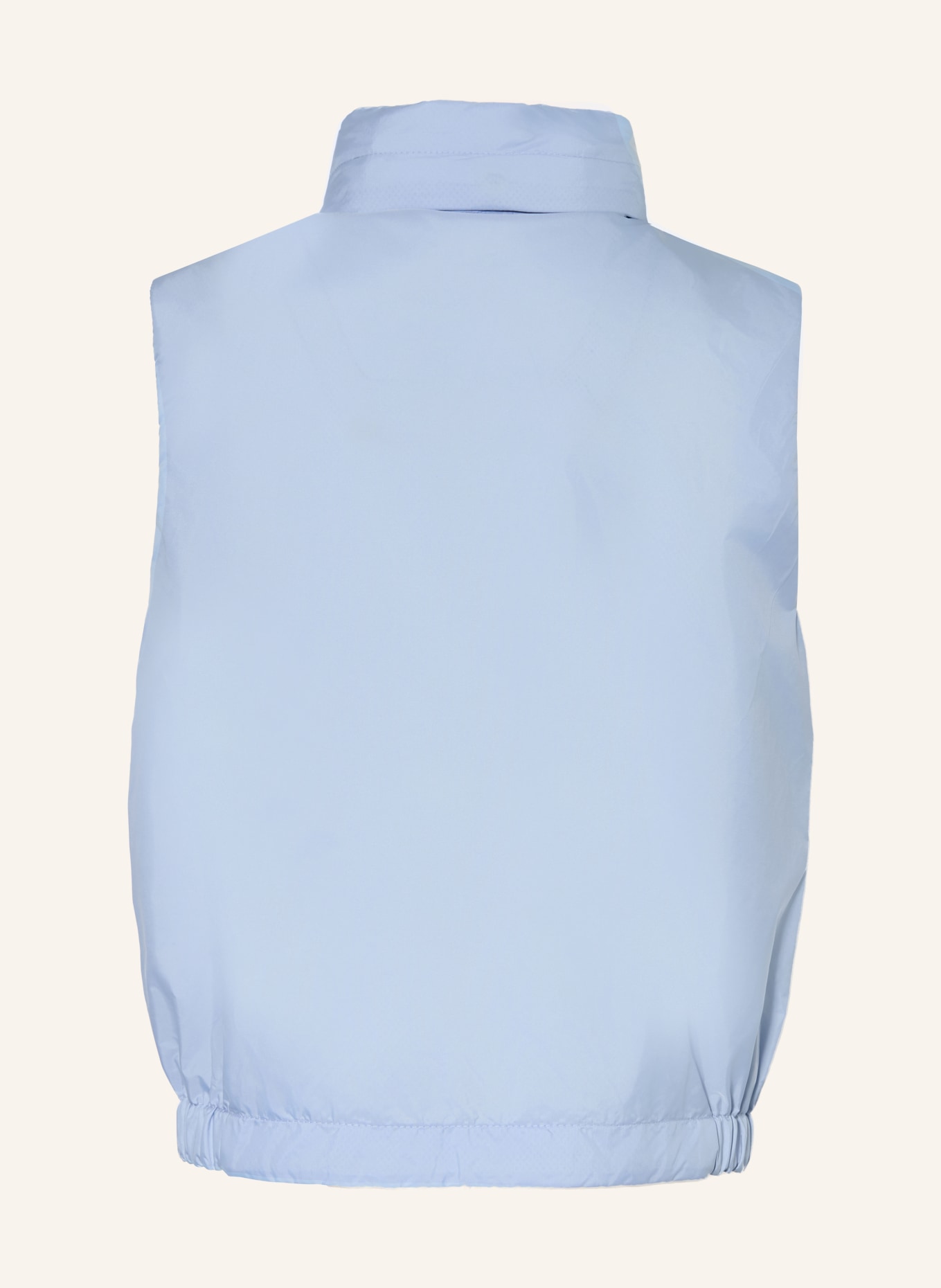 MONCLER enfant Vest SACIDE: LICHTBLAUW / ROOD / DONKERBLAUW