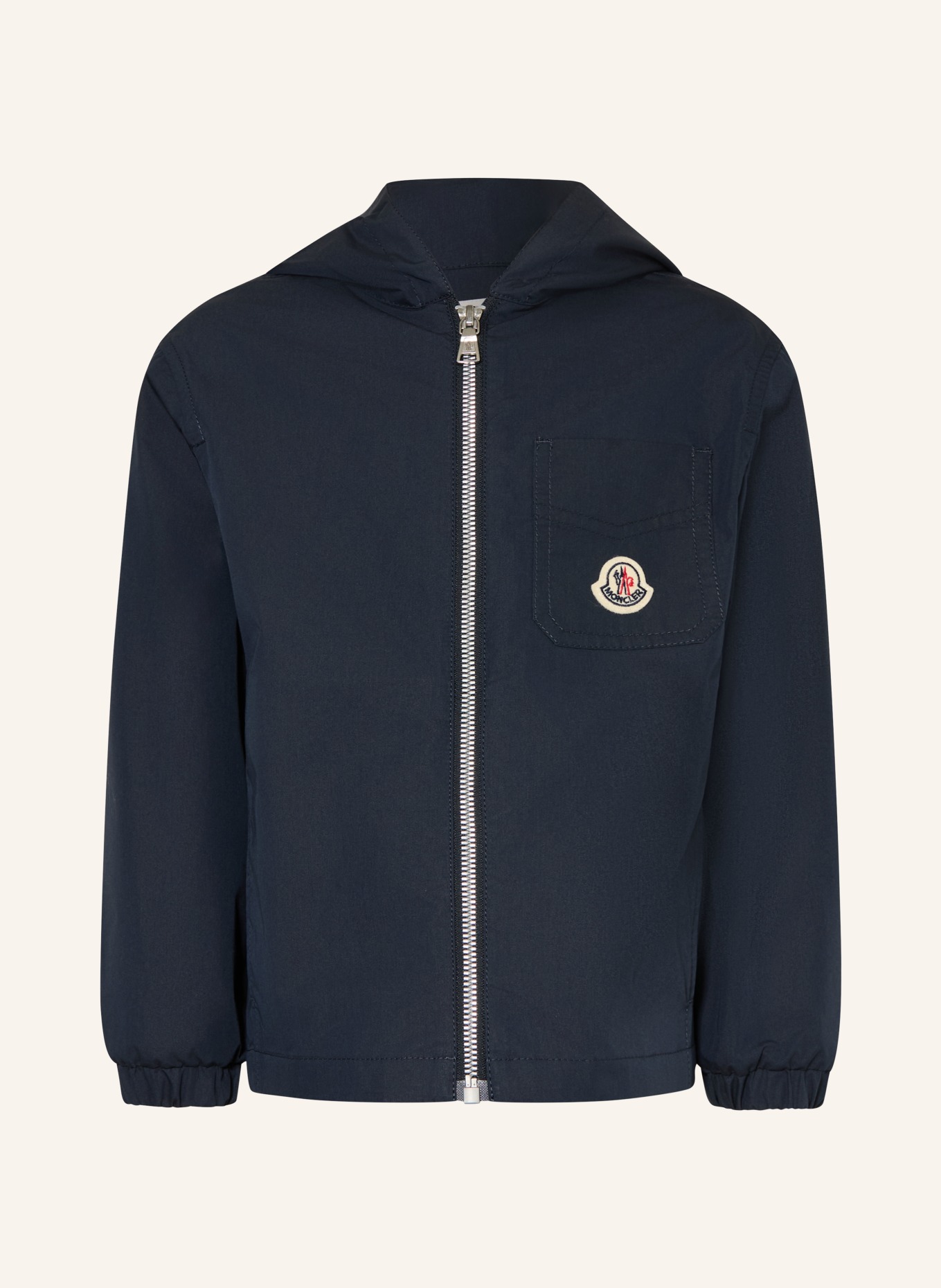 MONCLER enfant blouson: DONKERBLAUW