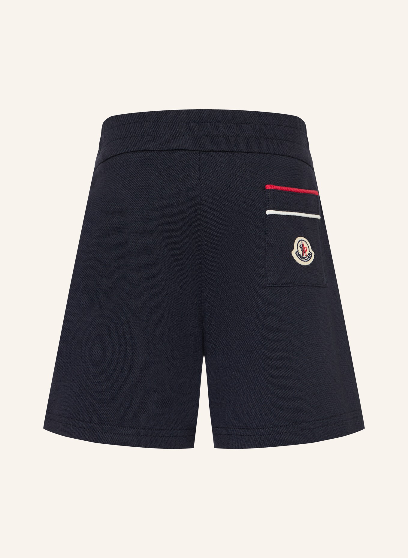 MONCLER enfant Spodenki Piqué: GRANATOWY