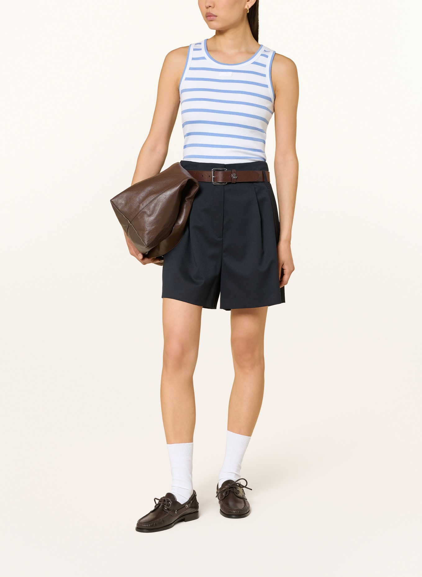 JOOP! Top TELMA: WEISS / HELLBLAU