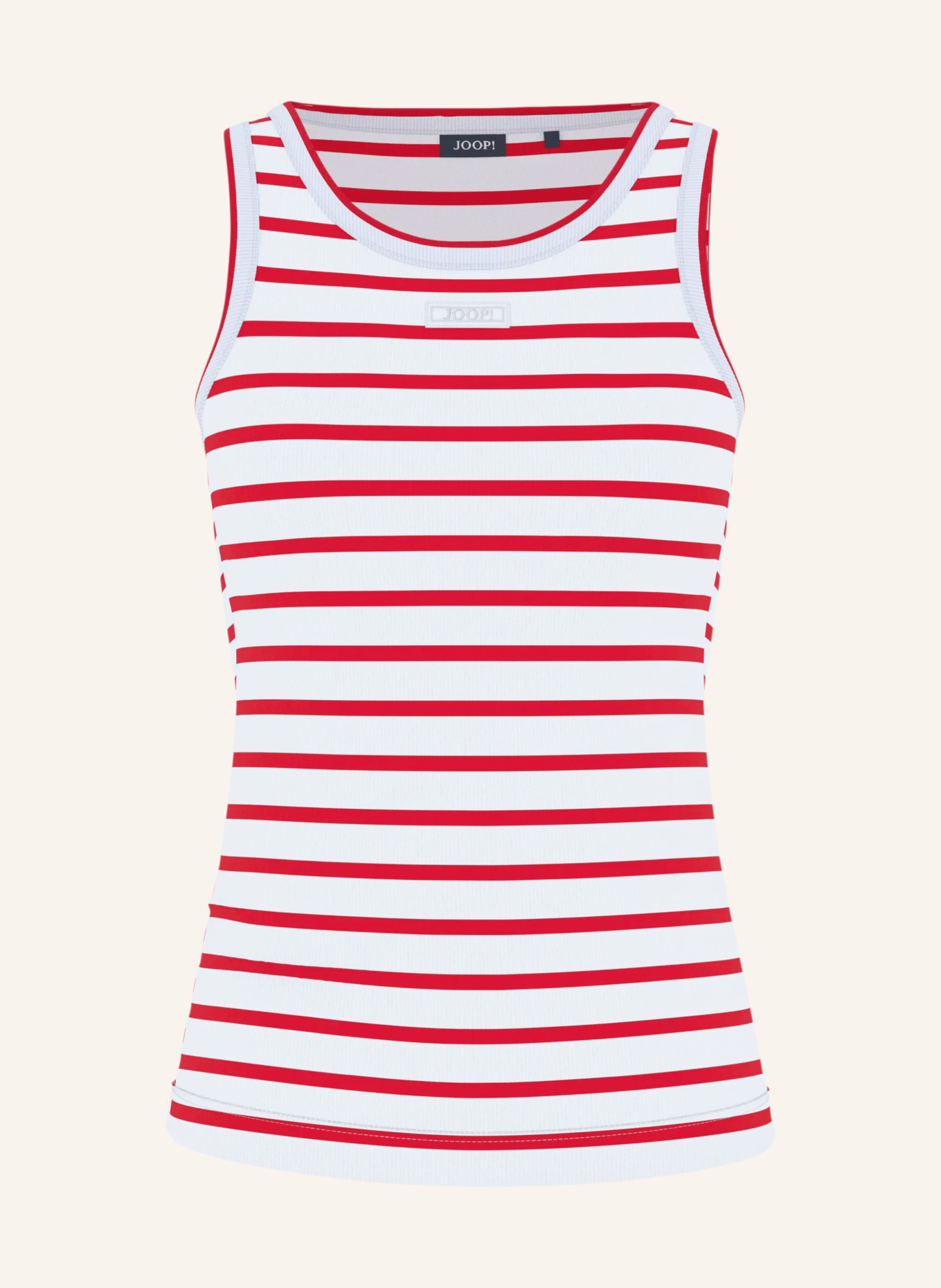 JOOP! Top TELMA: WEISS / ROT