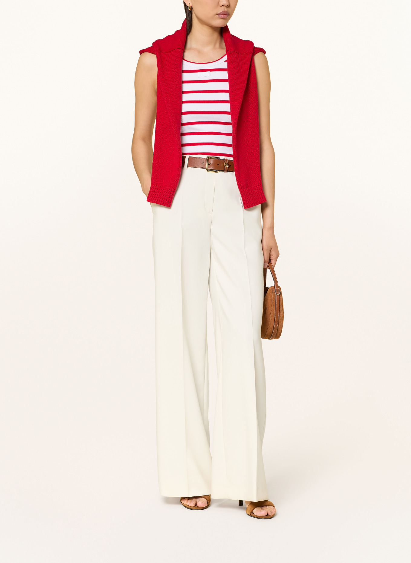 JOOP! Top TELMA: WEISS / ROT