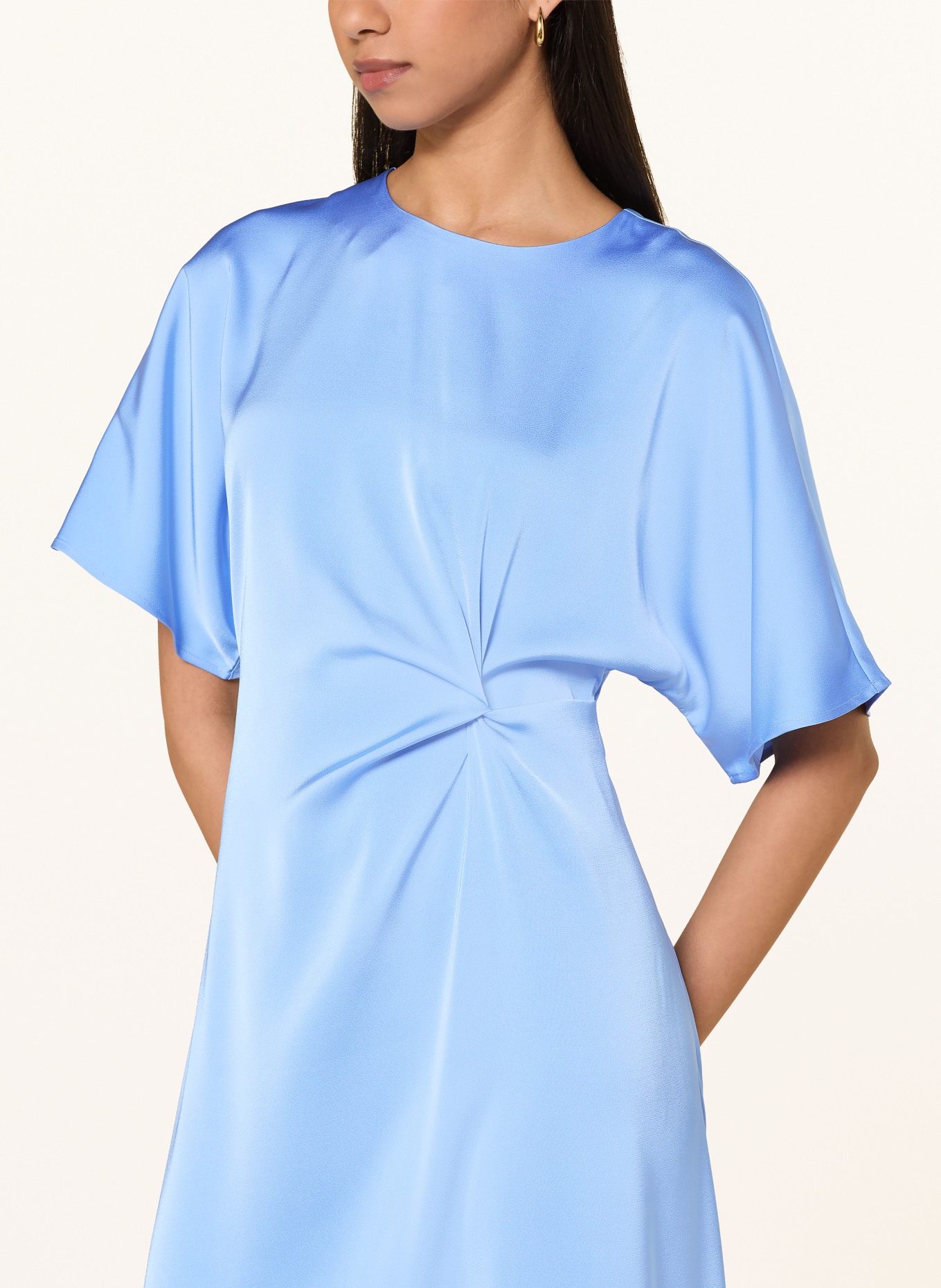 JOOP! Satin dress DELA: LIGHT BLUE