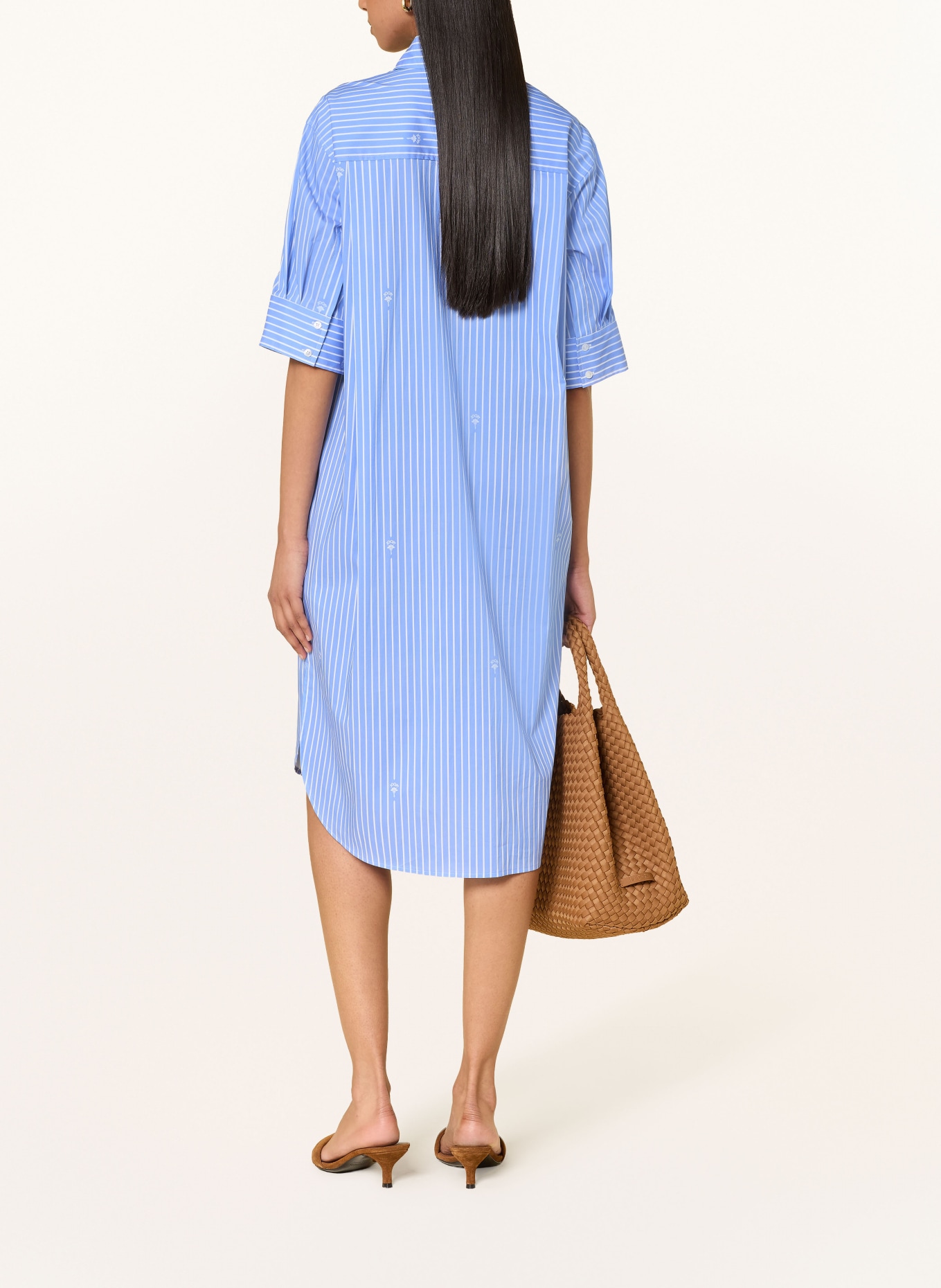 JOOP! DALYIA Wrap Dress: BLUE / WHITE