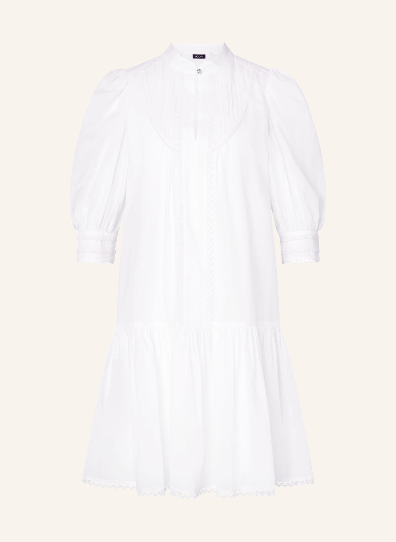 JOOP! Kleid DIDO mit 3/4-Arm: WEISS