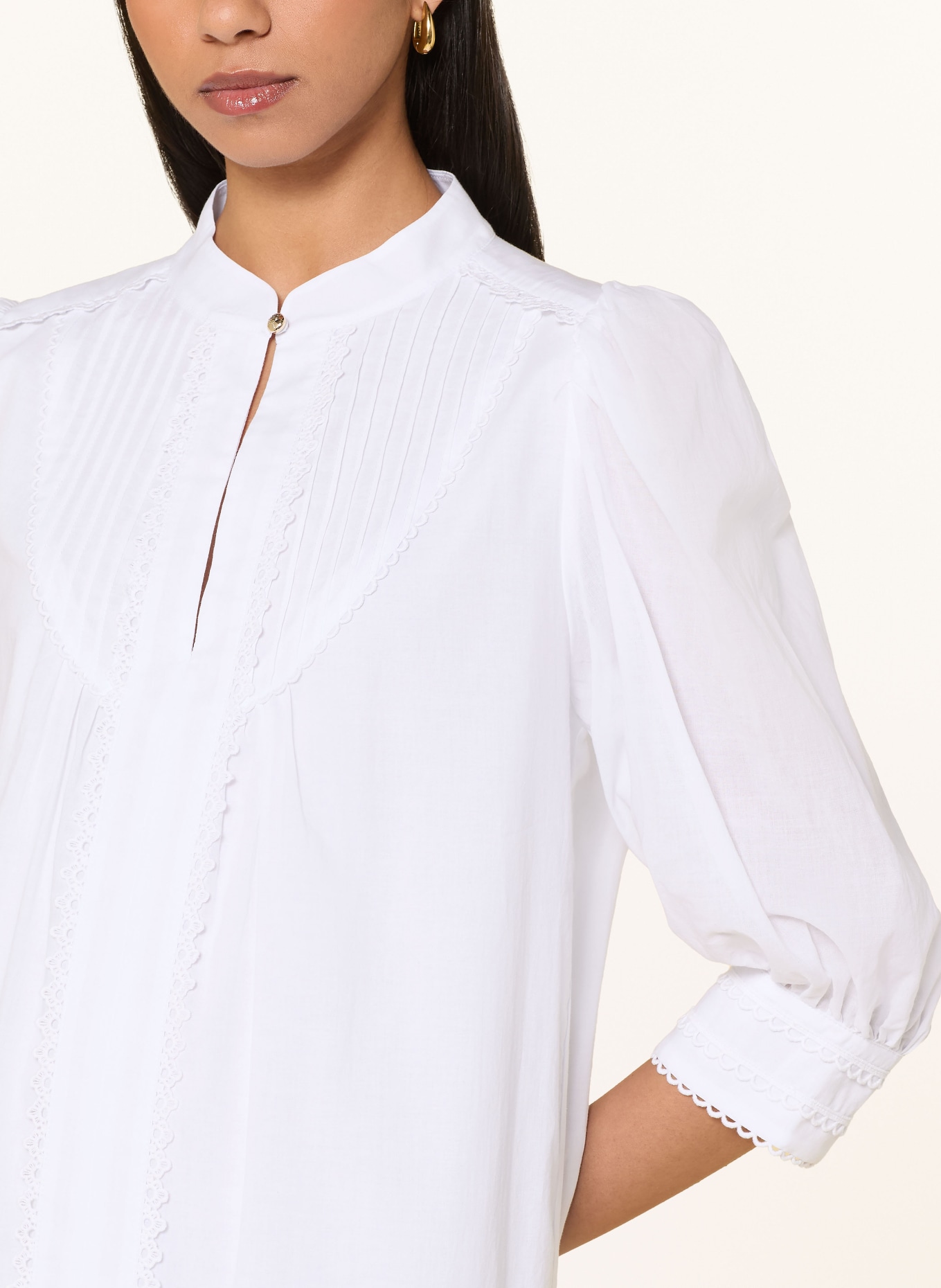 JOOP! Kleid DIDO mit 3/4-Arm: WEISS