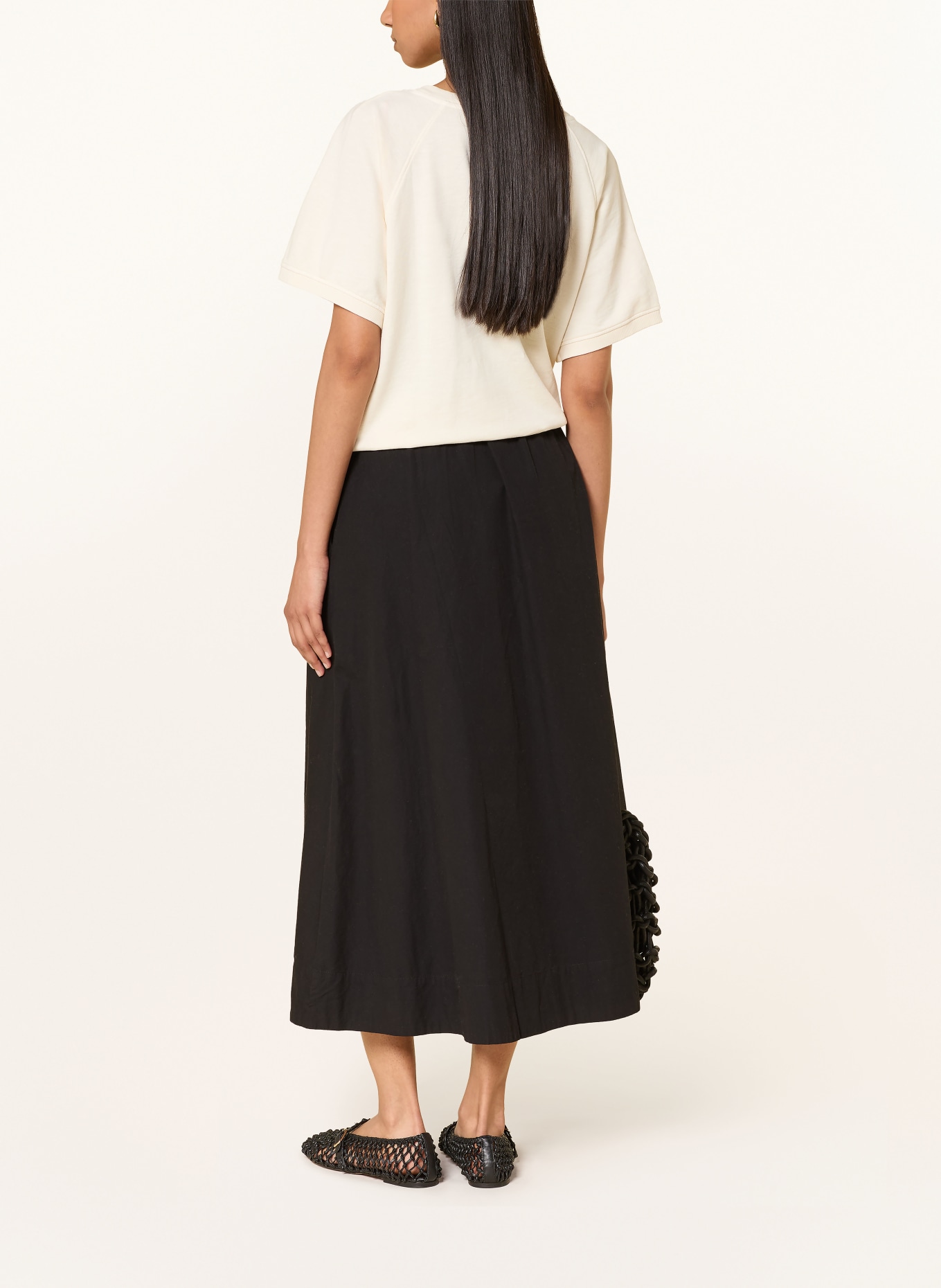 Miss Lagotte Sweatshirt: ECRU / SCHWARZ