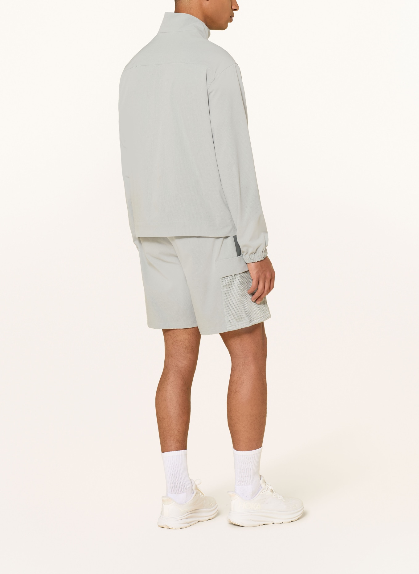 UNDER ARMOUR Functional Jacket UA UNSTOPPABLE AIRVENT: LIGHT GRAY