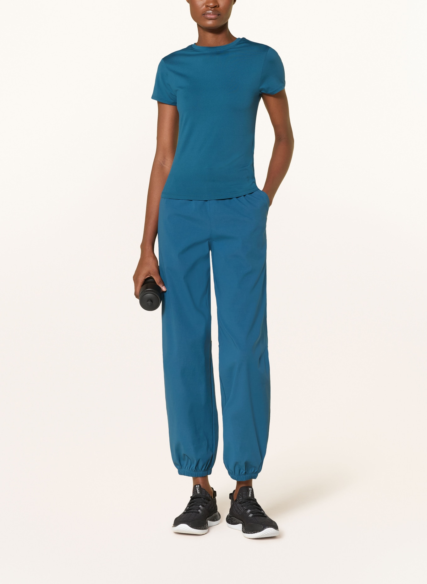 UNDER ARMOUR T-shirt UA MERIDIAN CORE: BLEU PÉTROLE