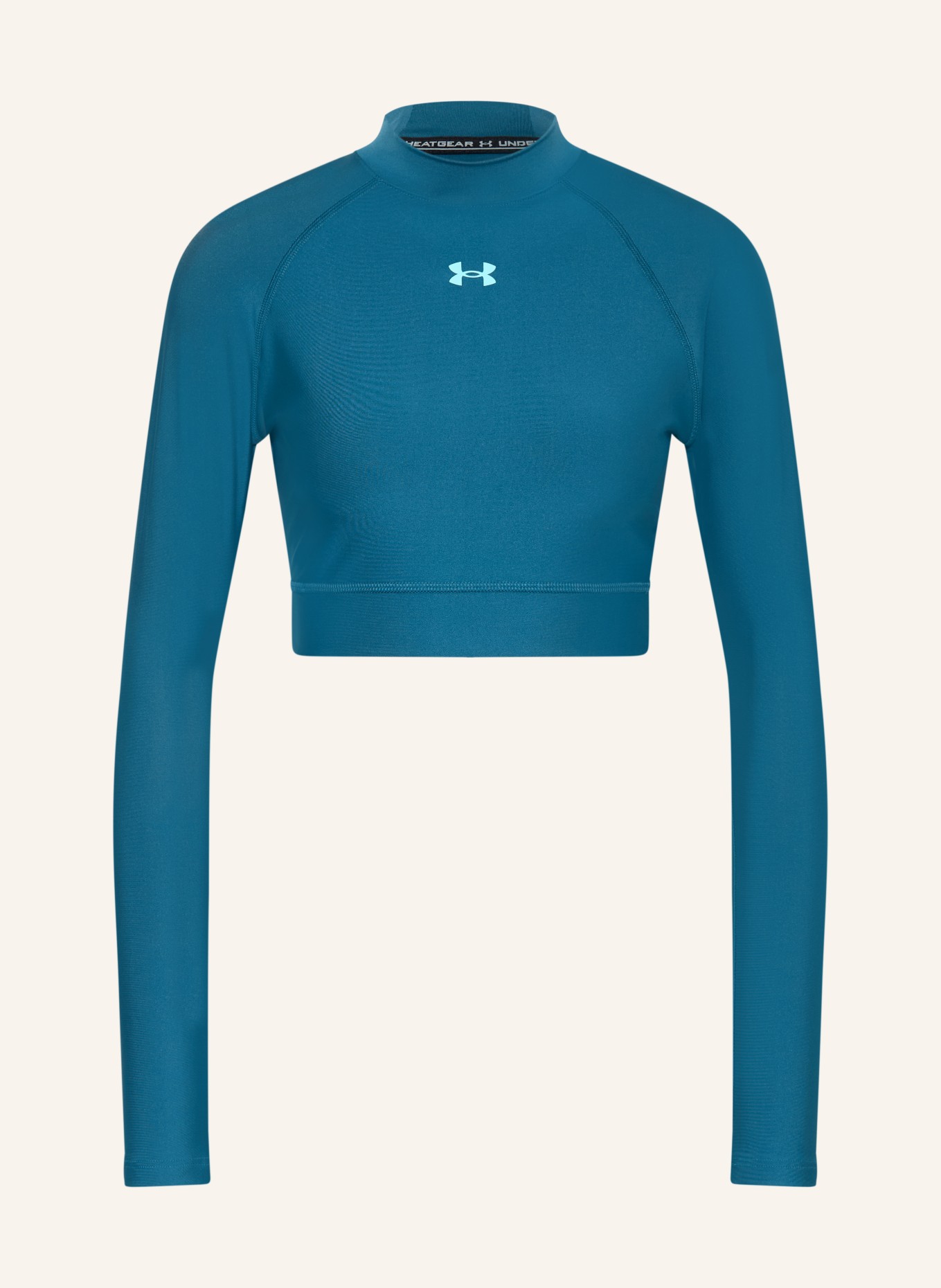 UNDER ARMOUR Longsleeve UA HEATGEAR: PETROL