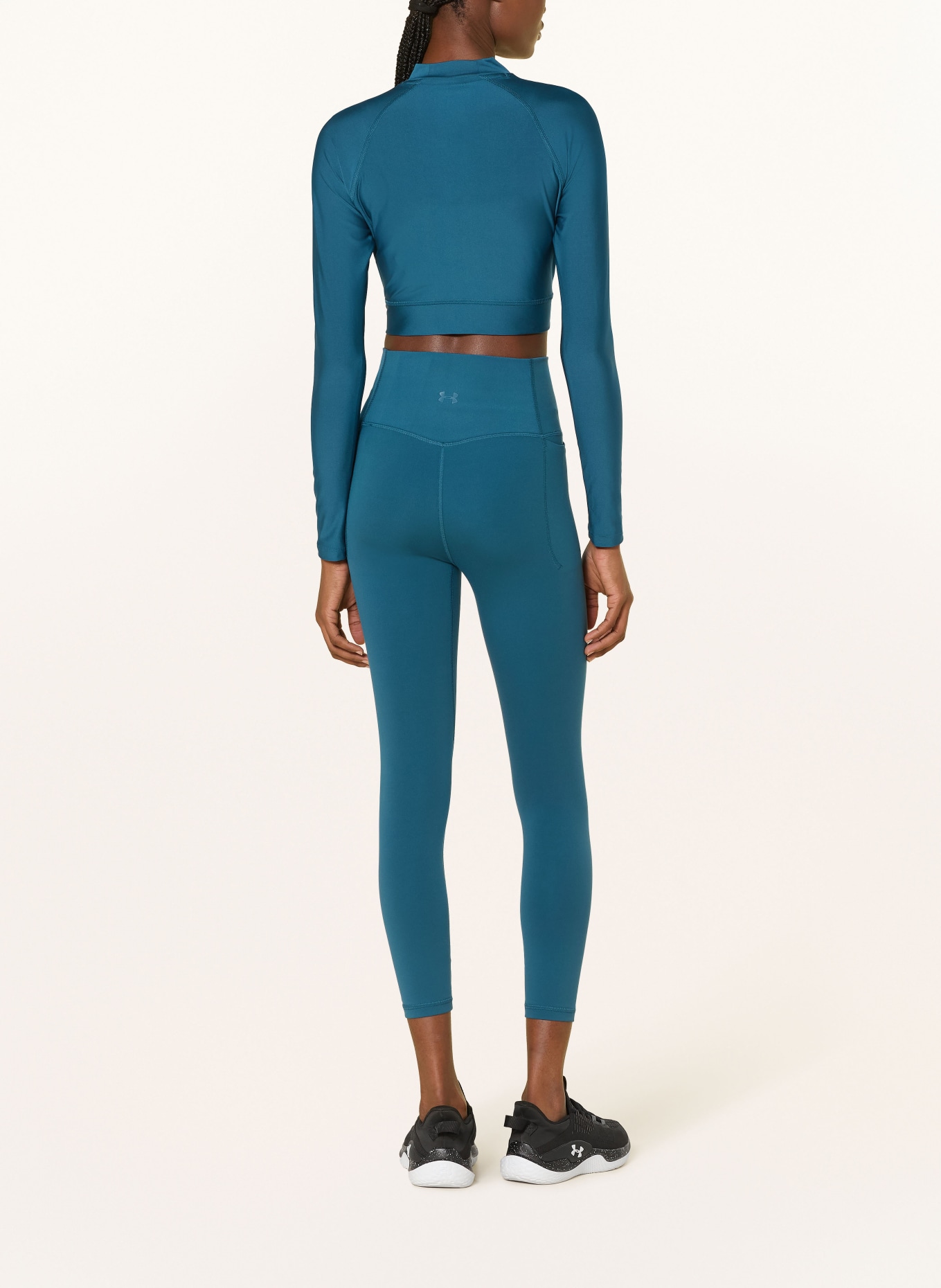 UNDER ARMOUR Longsleeve UA HEATGEAR: PETROL