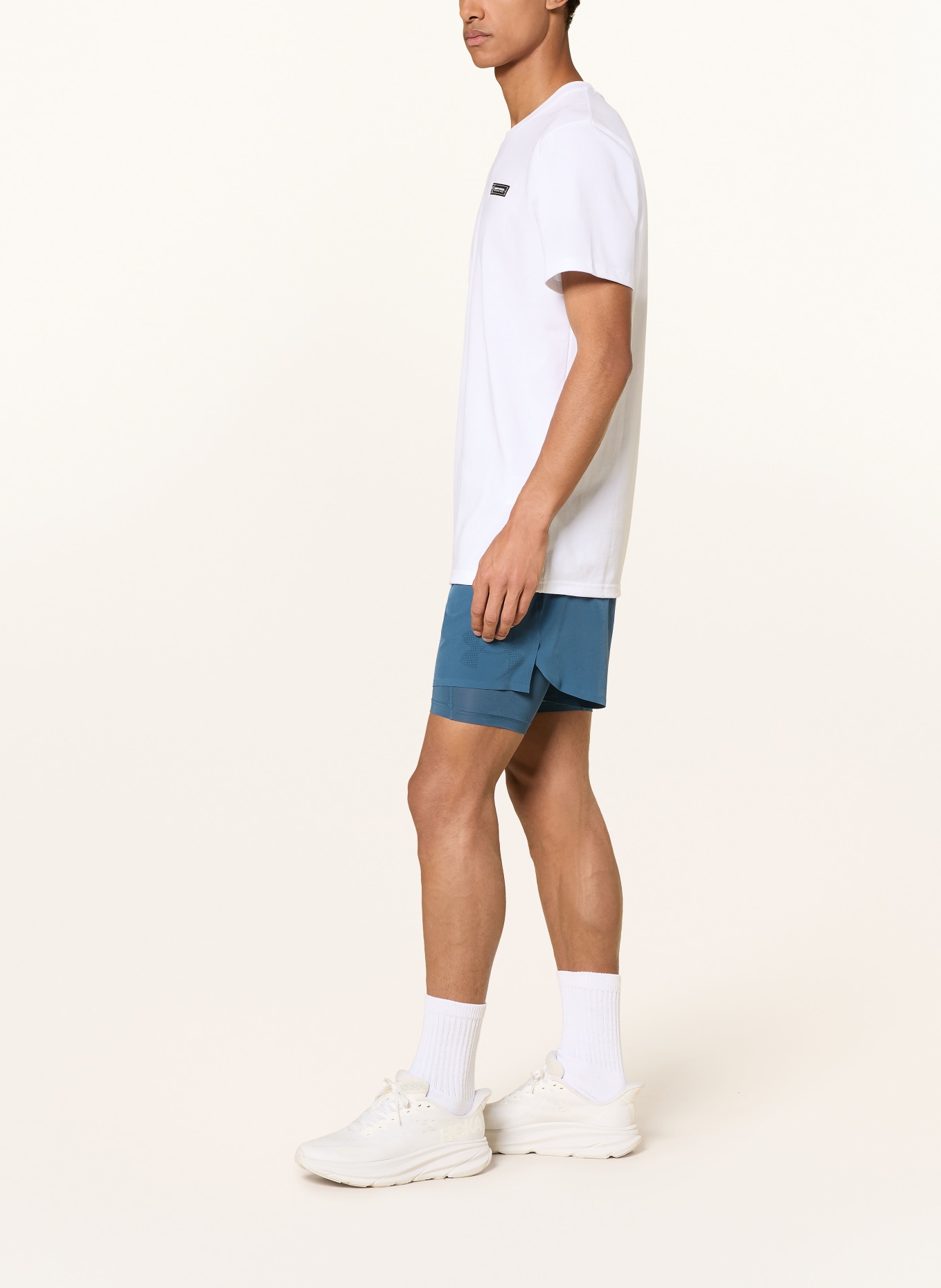 UNDER ARMOUR 2-in-1 Running Shorts UA VANISH ELITE: TEAL