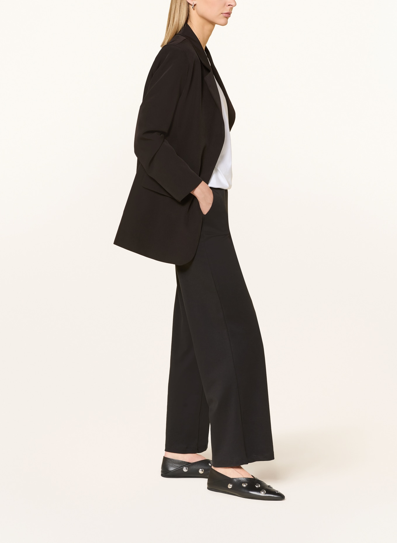 thylie Kalhoty Marlene TINA: ČERNÁ