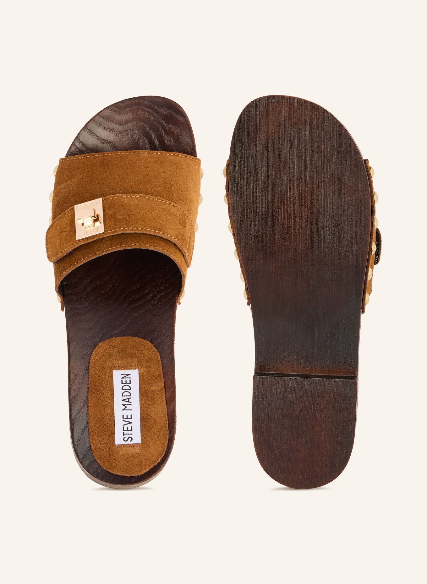 STEVE MADDEN Pantoletten CARRMEN: BRAUN