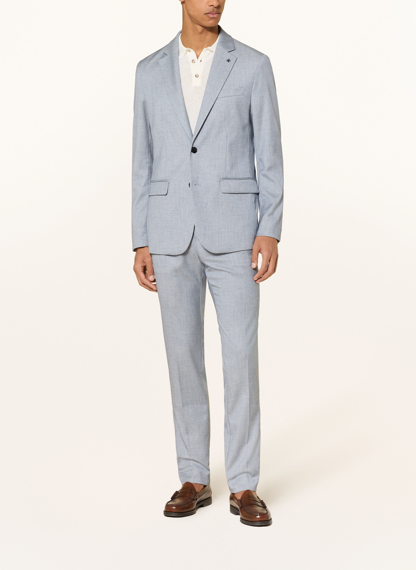 DISTRETTO 12 Marynarka ACANTO o kroju slim fit: 0003 BLU