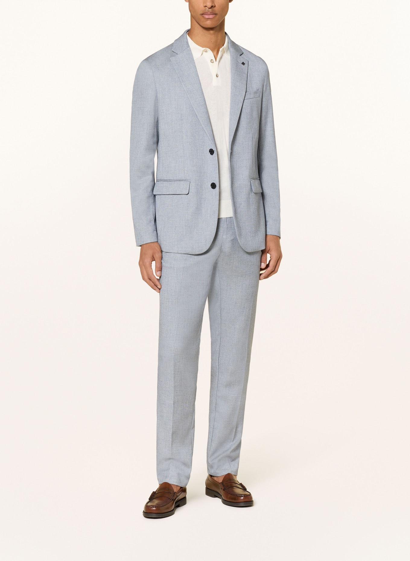 DISTRETTO 12 Anzughose ACANTO Regular Fit: 0003 BLU