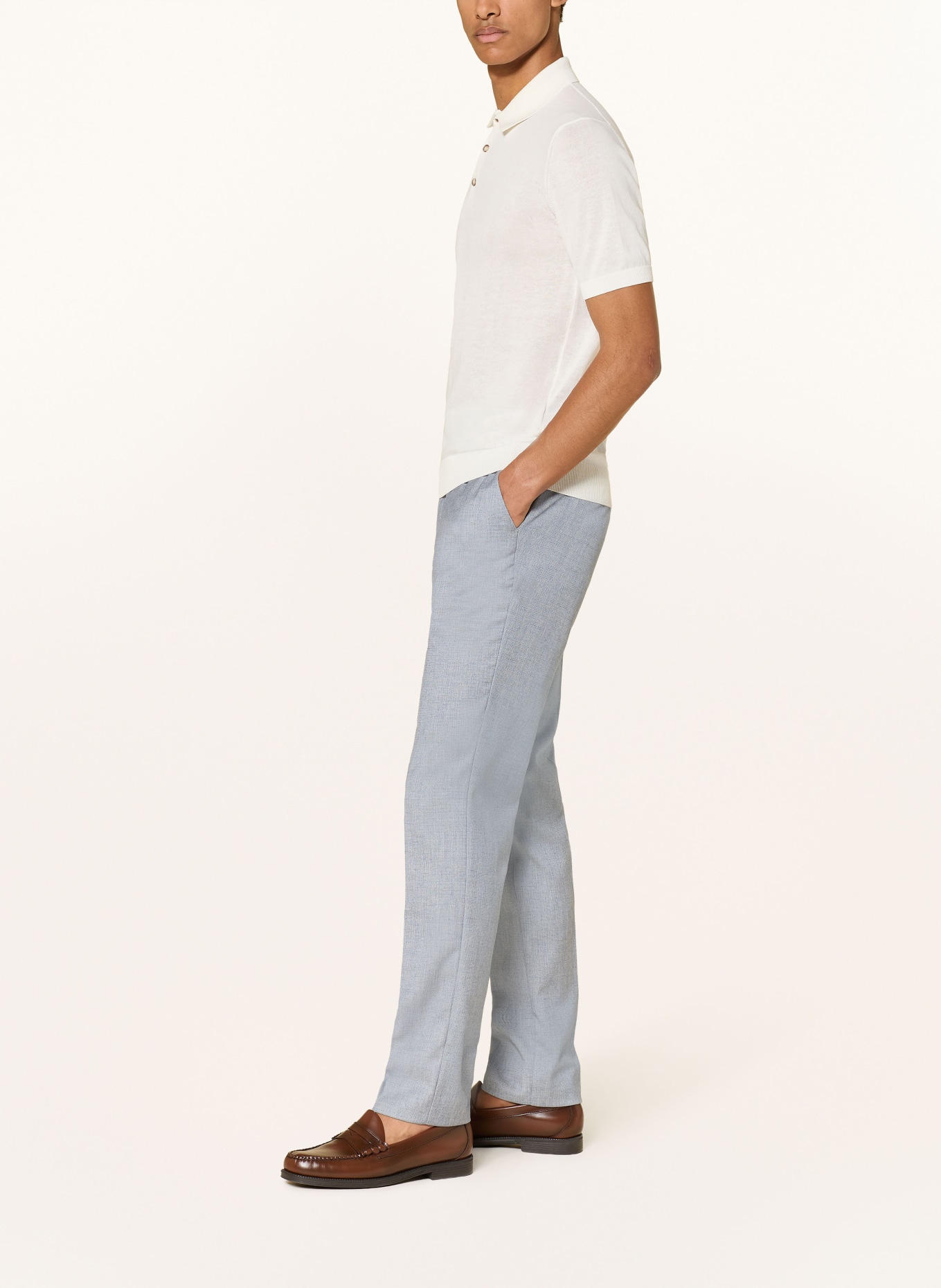 DISTRETTO 12 Anzughose ACANTO Regular Fit: 0003 BLU