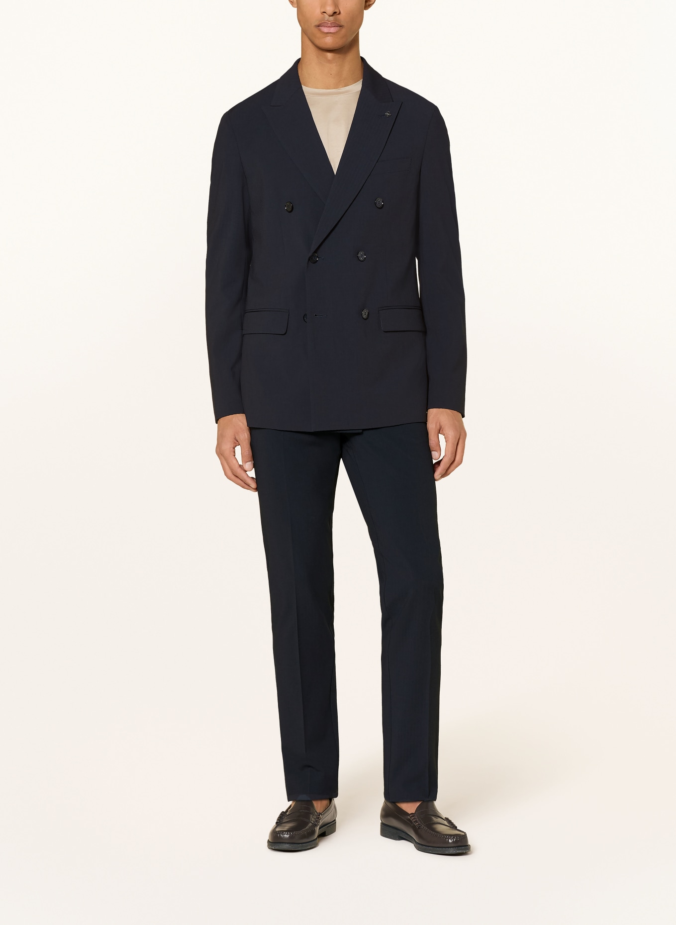 DISTRETTO 12 Marynarka FIRENZE o kroju slim fit: 0003 BLU