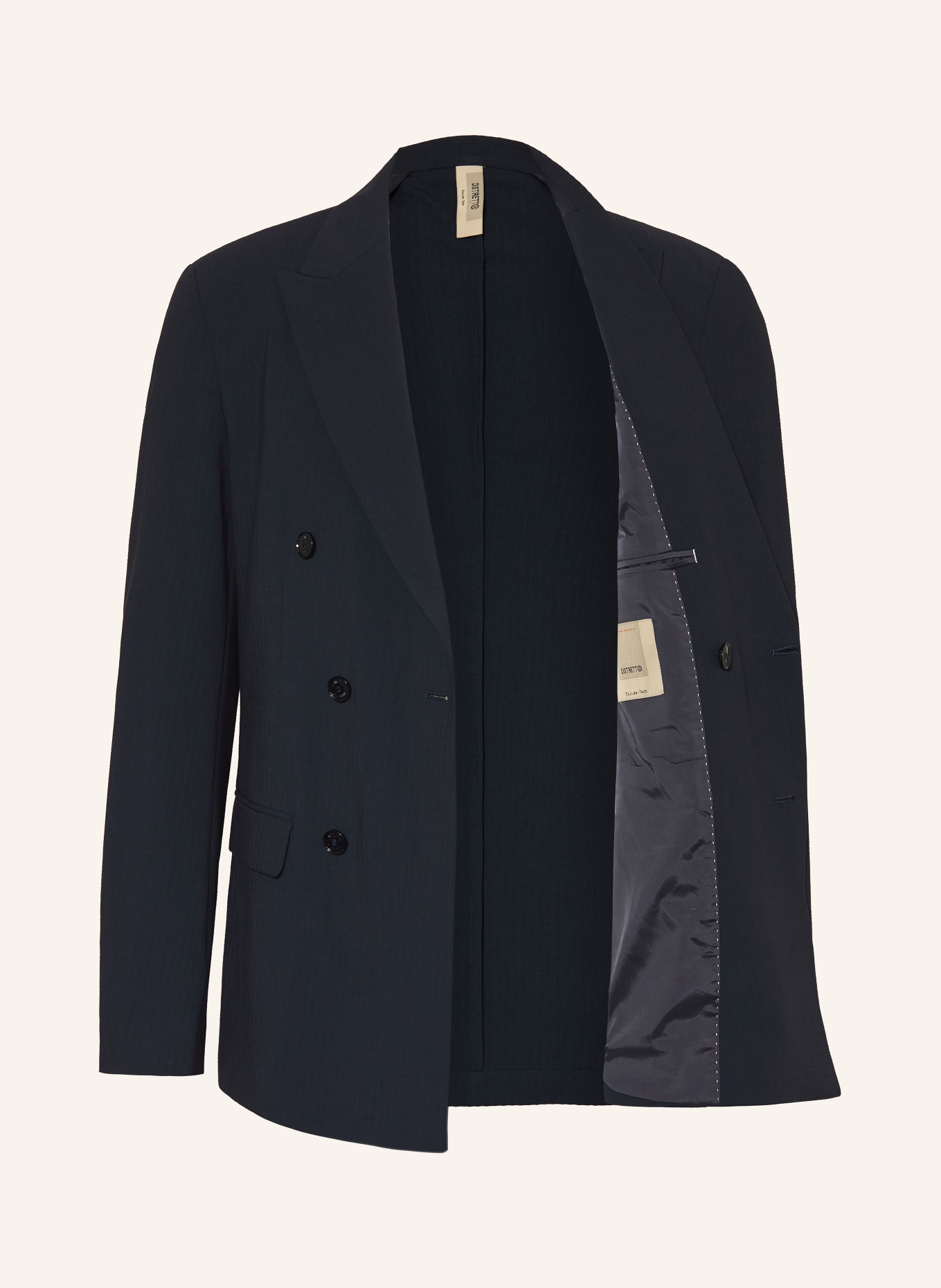 DISTRETTO 12 Marynarka FIRENZE o kroju slim fit: 0003 BLU