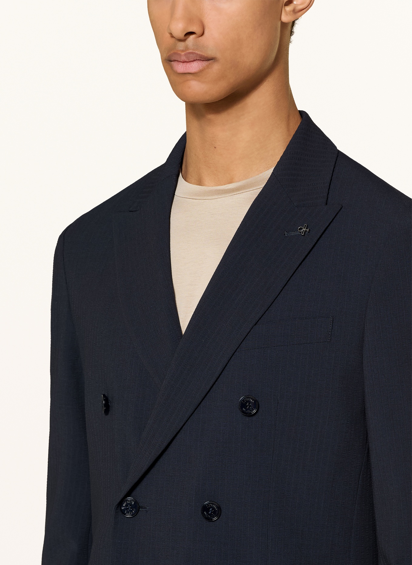 DISTRETTO 12 Marynarka FIRENZE o kroju slim fit: 0003 BLU