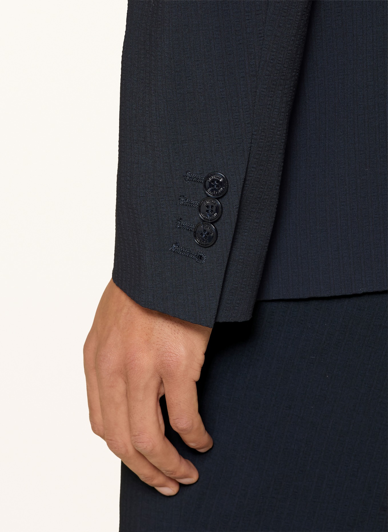 DISTRETTO 12 Marynarka FIRENZE o kroju slim fit: 0003 BLU