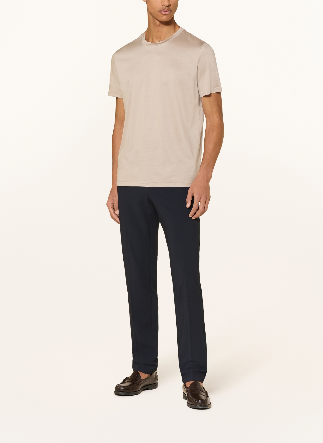 DISTRETTO 12 Spodnie do garnituru FIRENZE o kroju slim fit: 0003 BLU