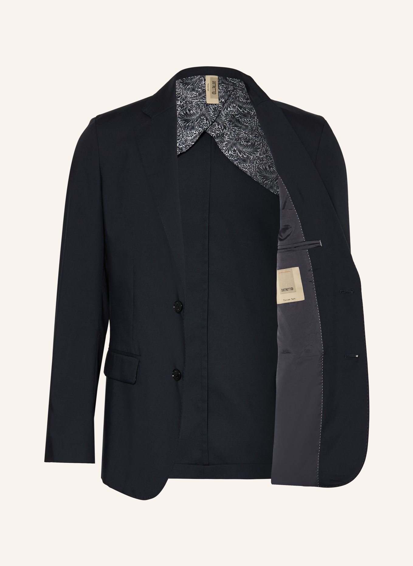 DISTRETTO 12 Anzugsakko ALABASTRO Extra Slim Fit: 0003 BLUE