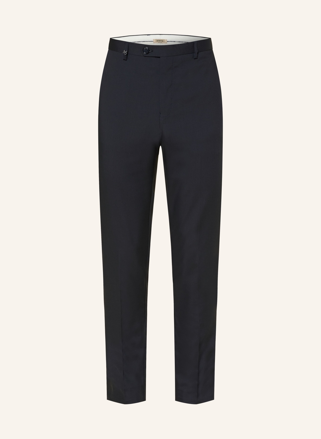 DISTRETTO 12 Spodnie do garnituru ALABASTRO o kroju slim fit: 0003 BLU