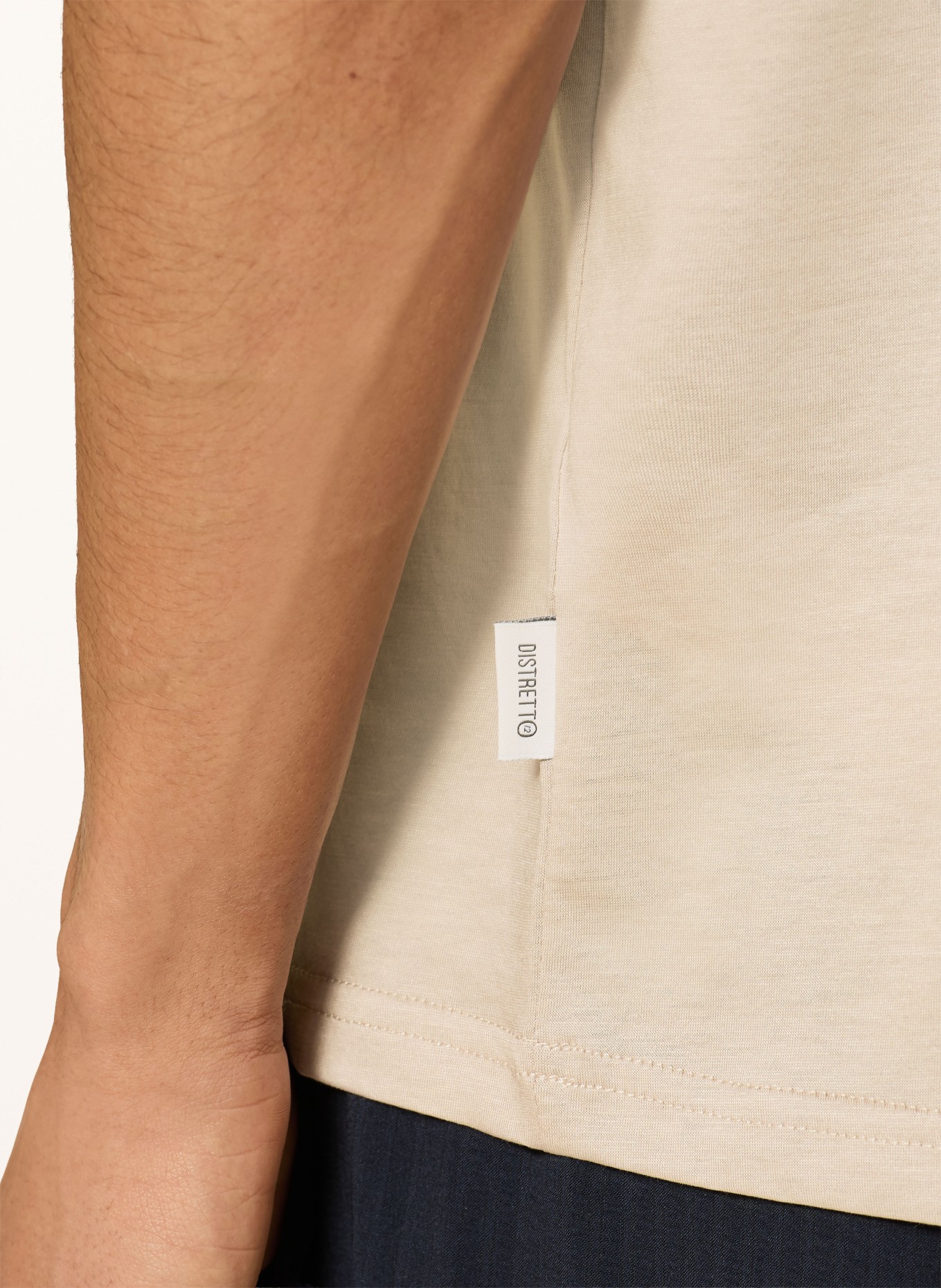 DISTRETTO 12 Koszulka MENTA: BEŻOWY