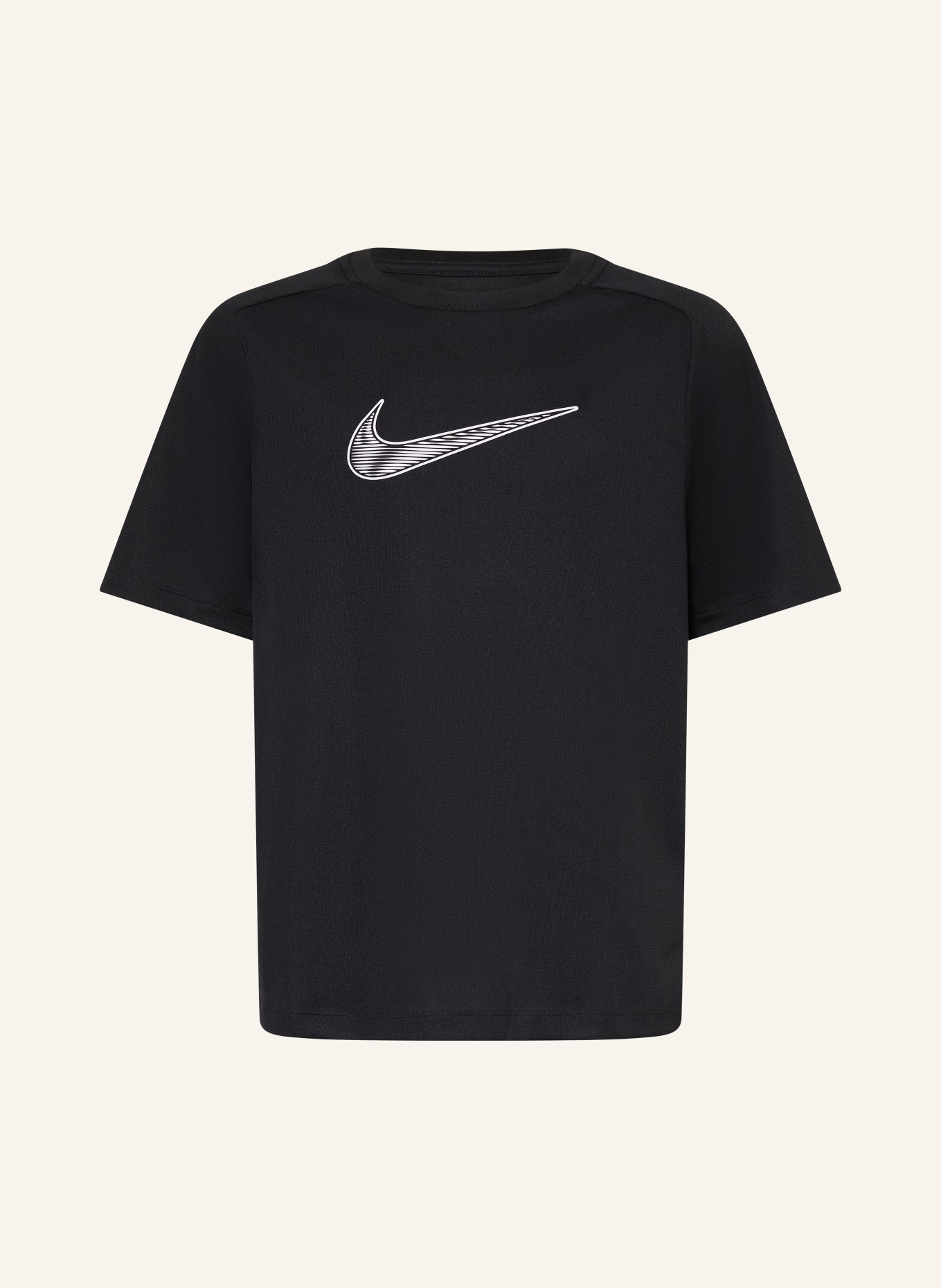 Nike T-Shirt: SCHWARZ / WEISS