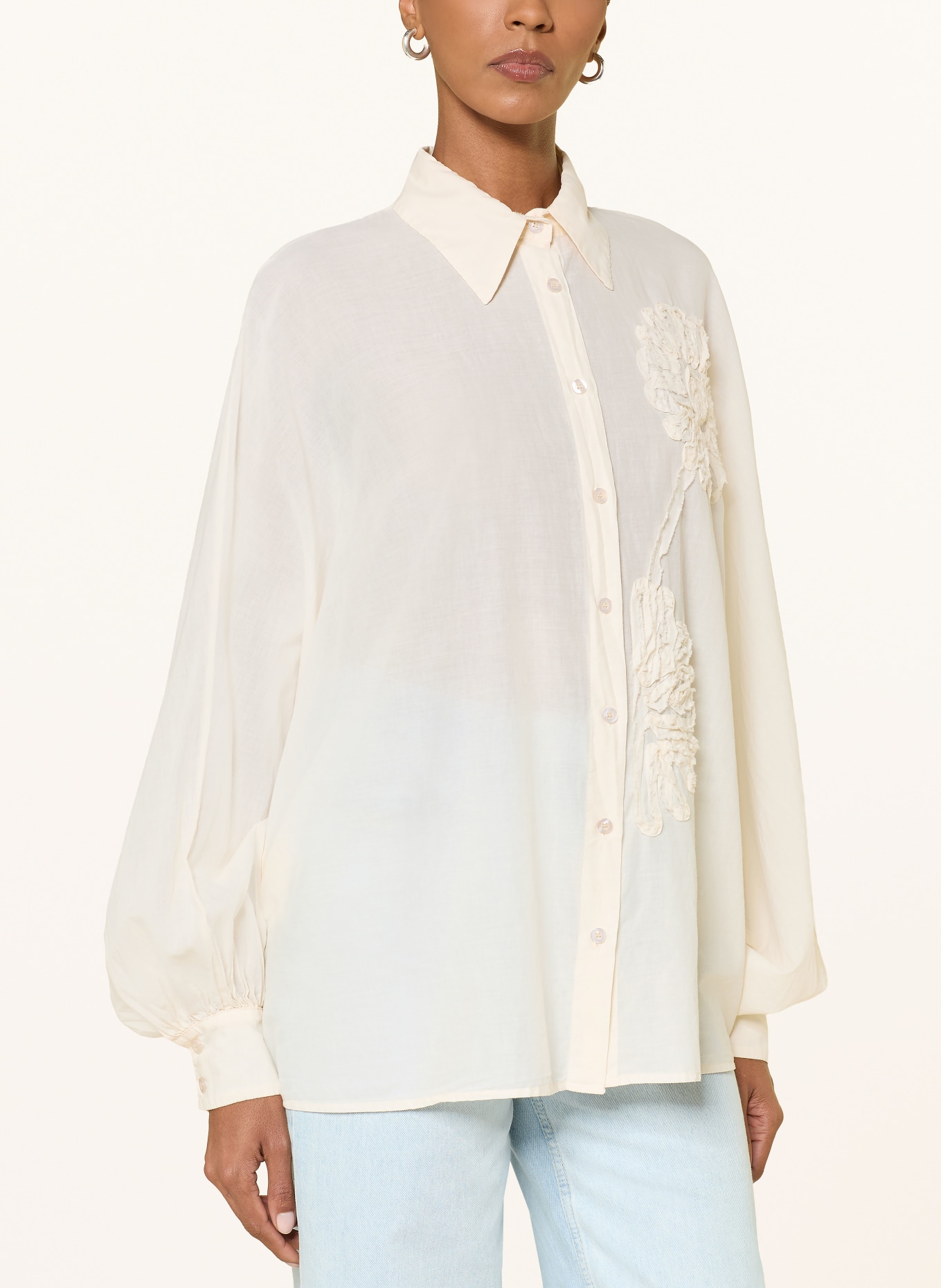 SoSUE Hemdbluse: ECRU