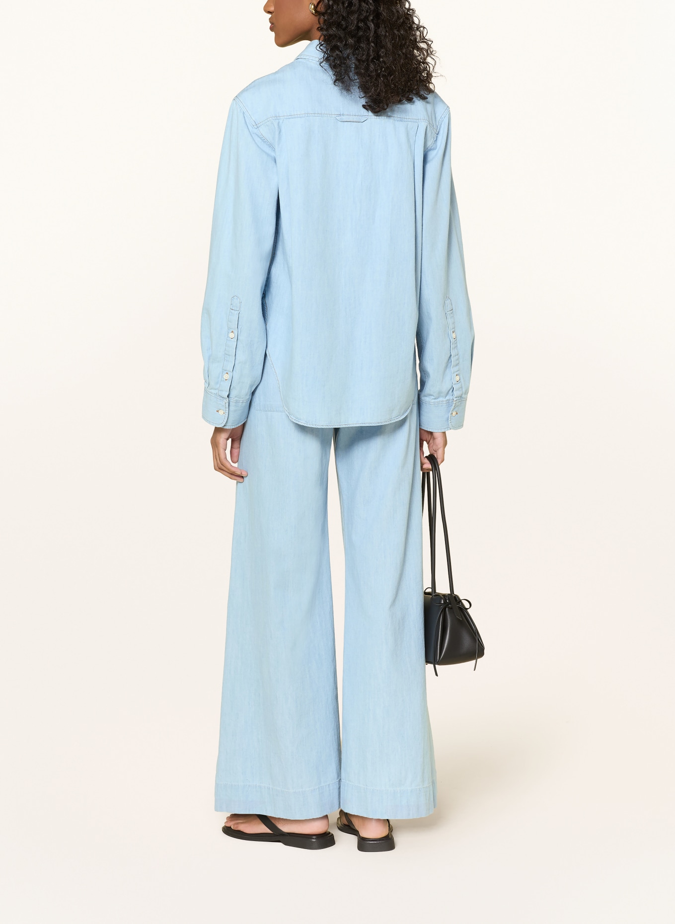 SoSUE Džínová blůza CLASSIC: TMAVĚ MODRÁ