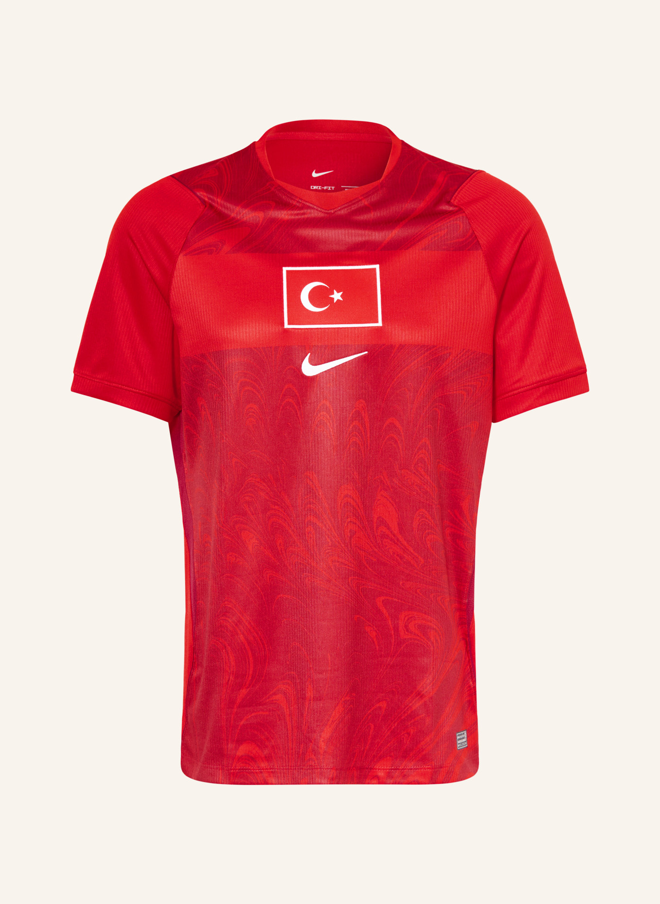 Nike Heimtrikot TÜRKEI 26 AUTHENTIC: ROT / DUNKELROT / WEISS