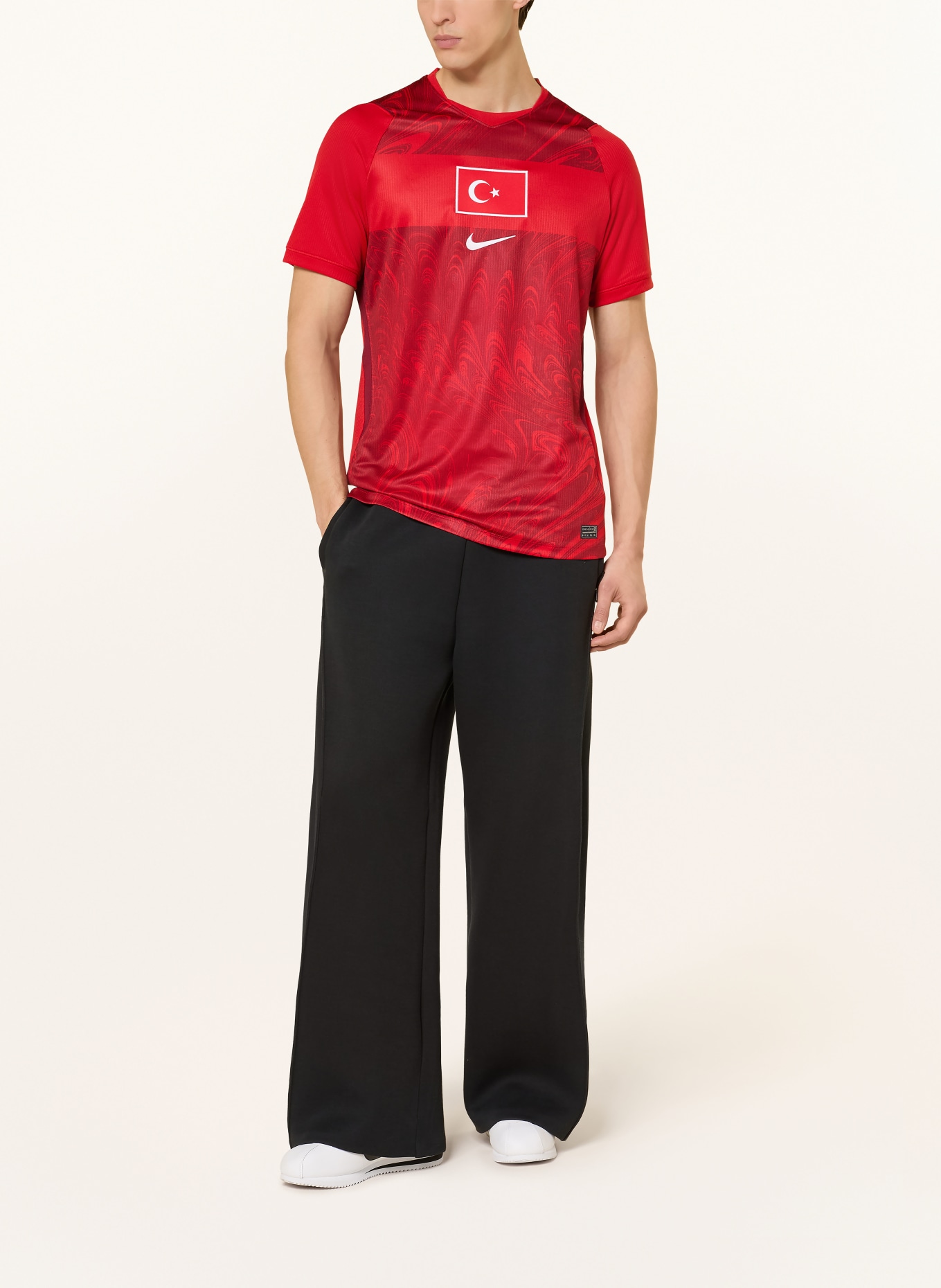Nike Heimtrikot TÜRKEI 26 AUTHENTIC: ROT / DUNKELROT / WEISS