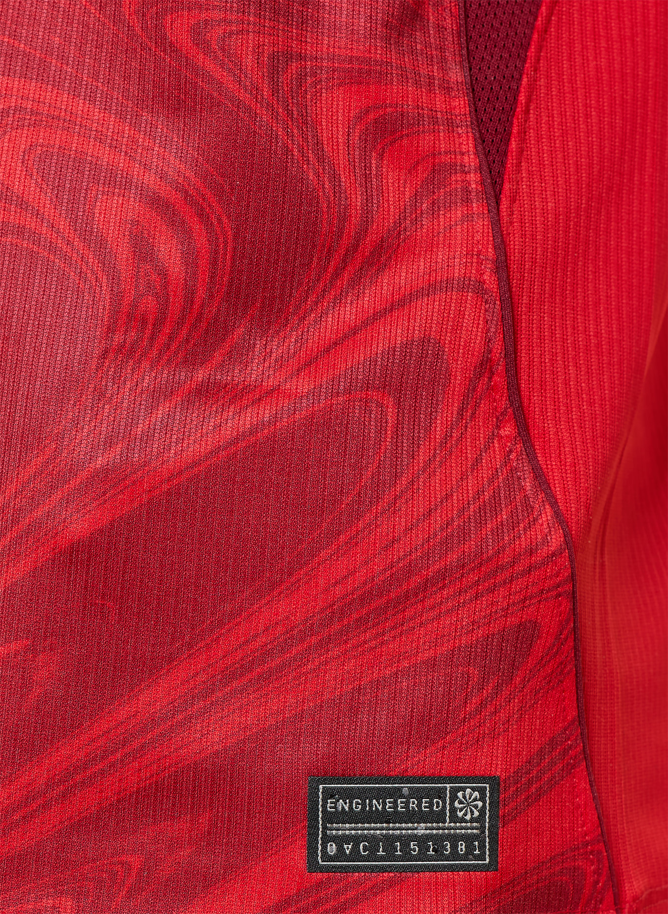 Nike Heimtrikot TÜRKEI 26 AUTHENTIC: ROT / DUNKELROT / WEISS