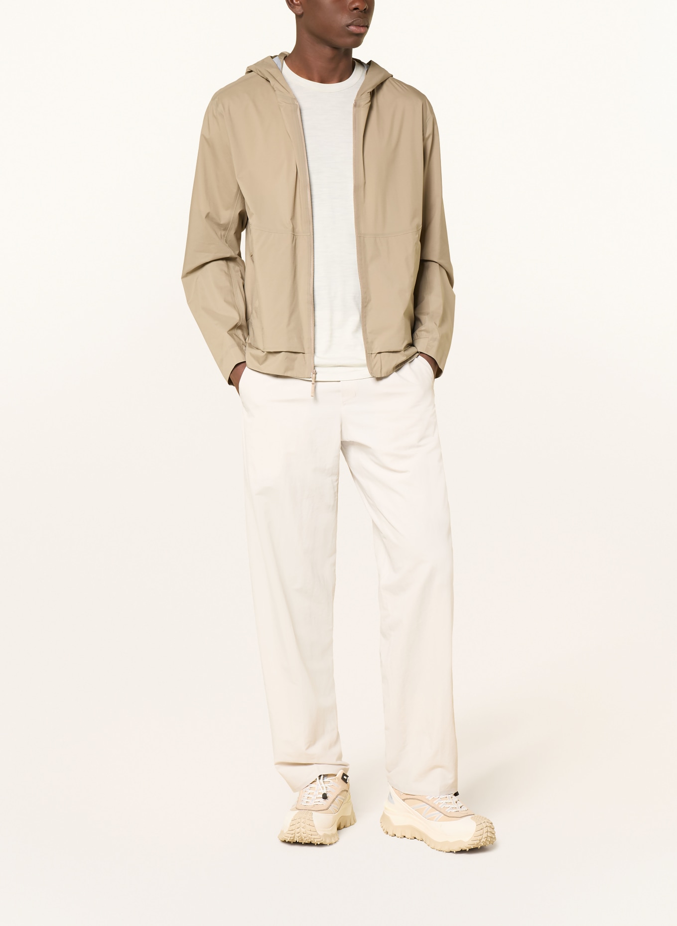 VEILANCE Spodnie SPERE SL Regular Fit: BEŻOWY