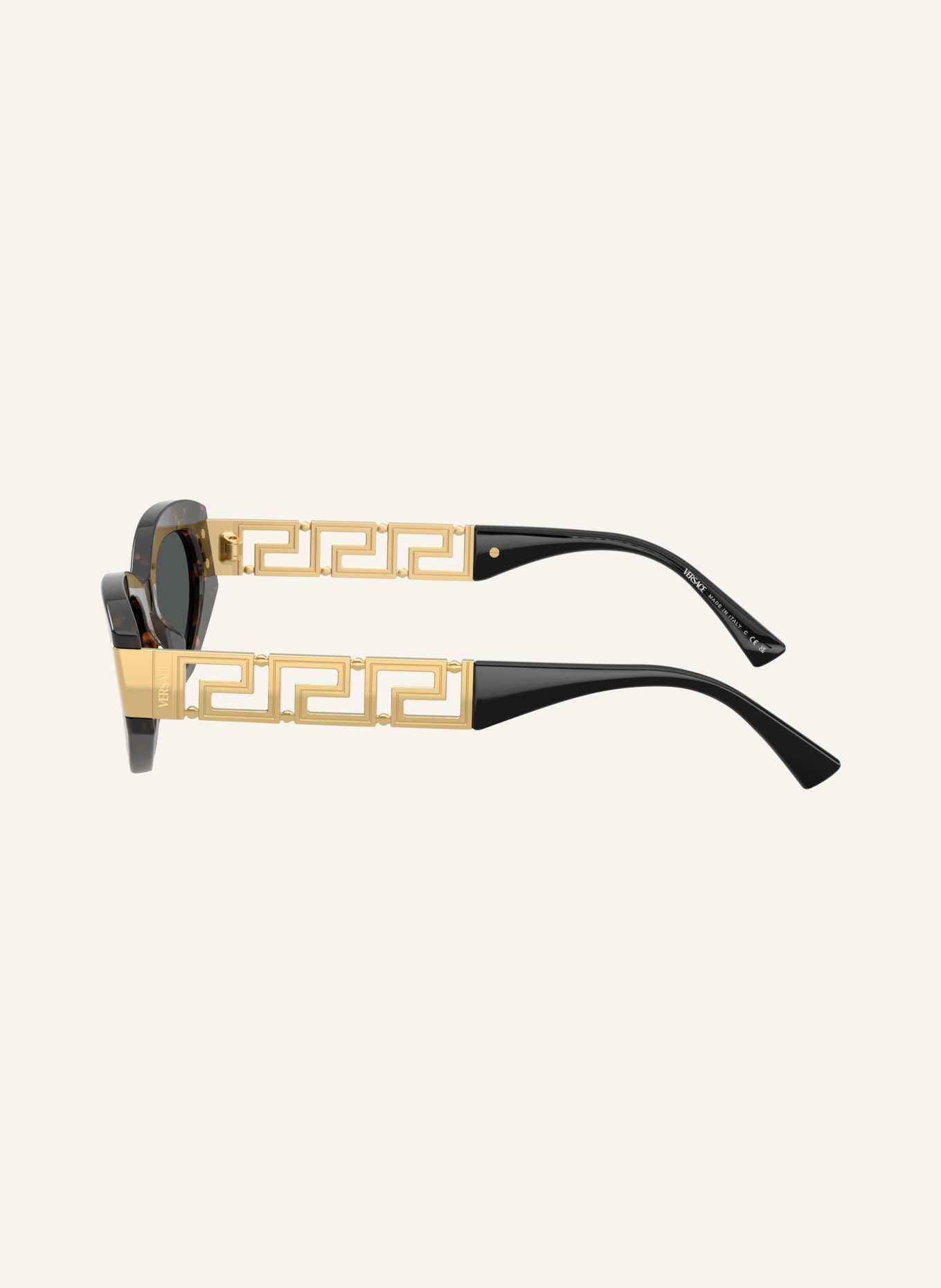 VERSACE Sonnenbrille VE4501: HAVANA/ DUNKELGRAU
