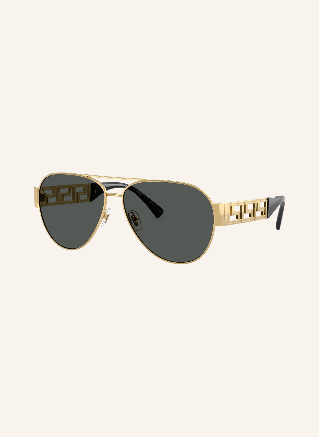 VERSACE Sonnenbrille VE2289: GOLD/ DUNKELGRAU