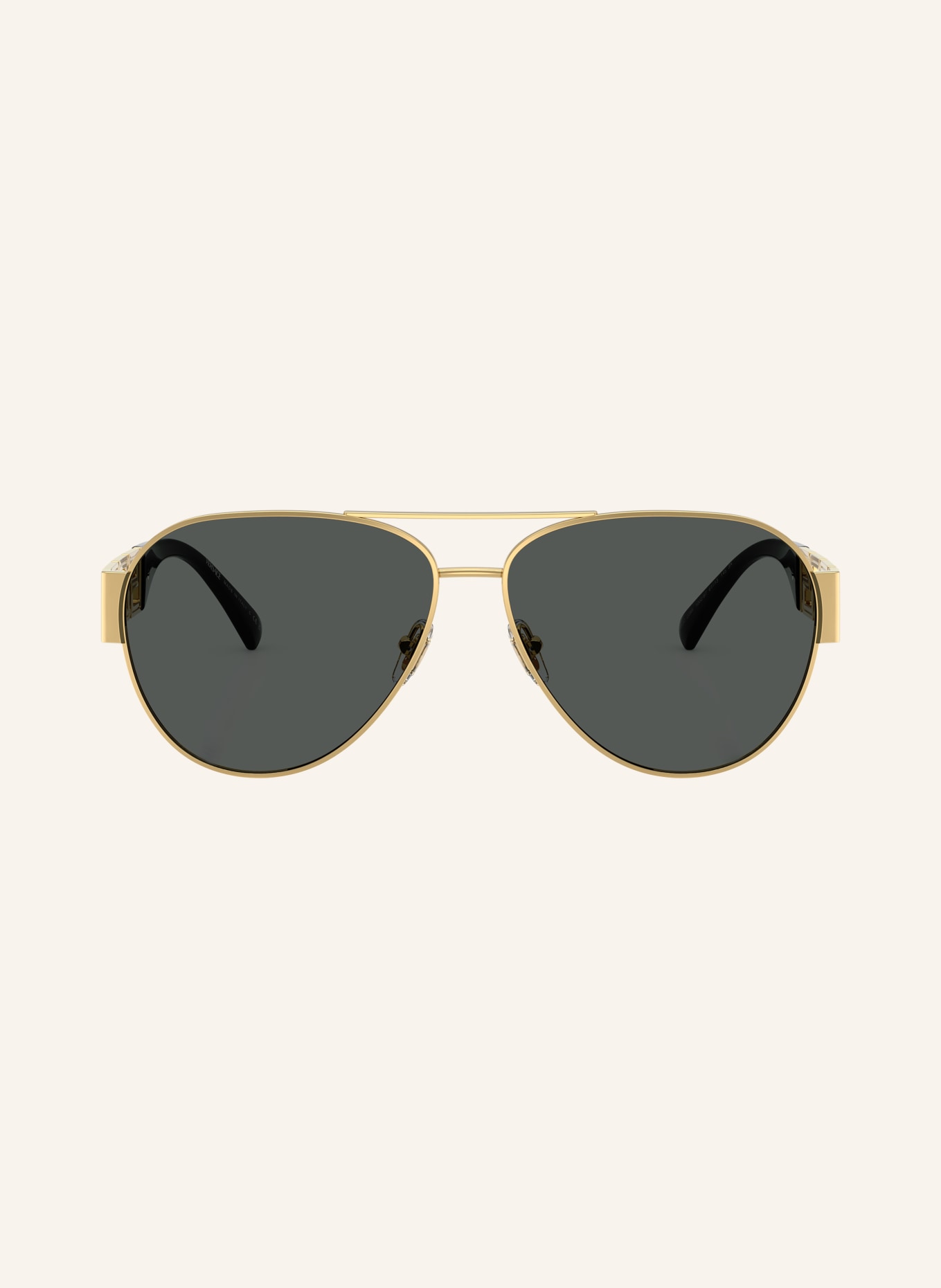 VERSACE Sonnenbrille VE2289: GOLD/ DUNKELGRAU
