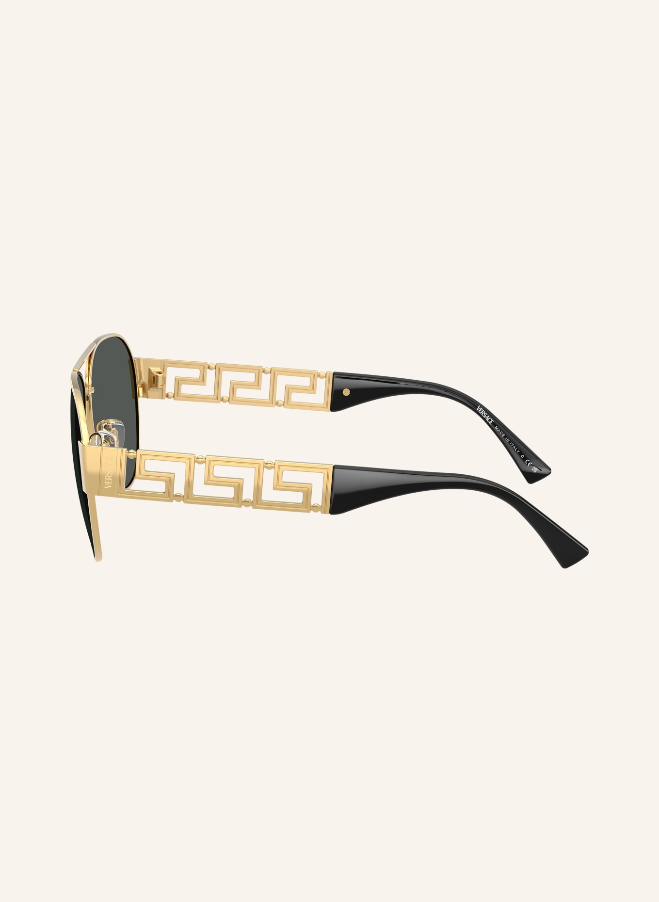 VERSACE Sonnenbrille VE2289: GOLD/ DUNKELGRAU