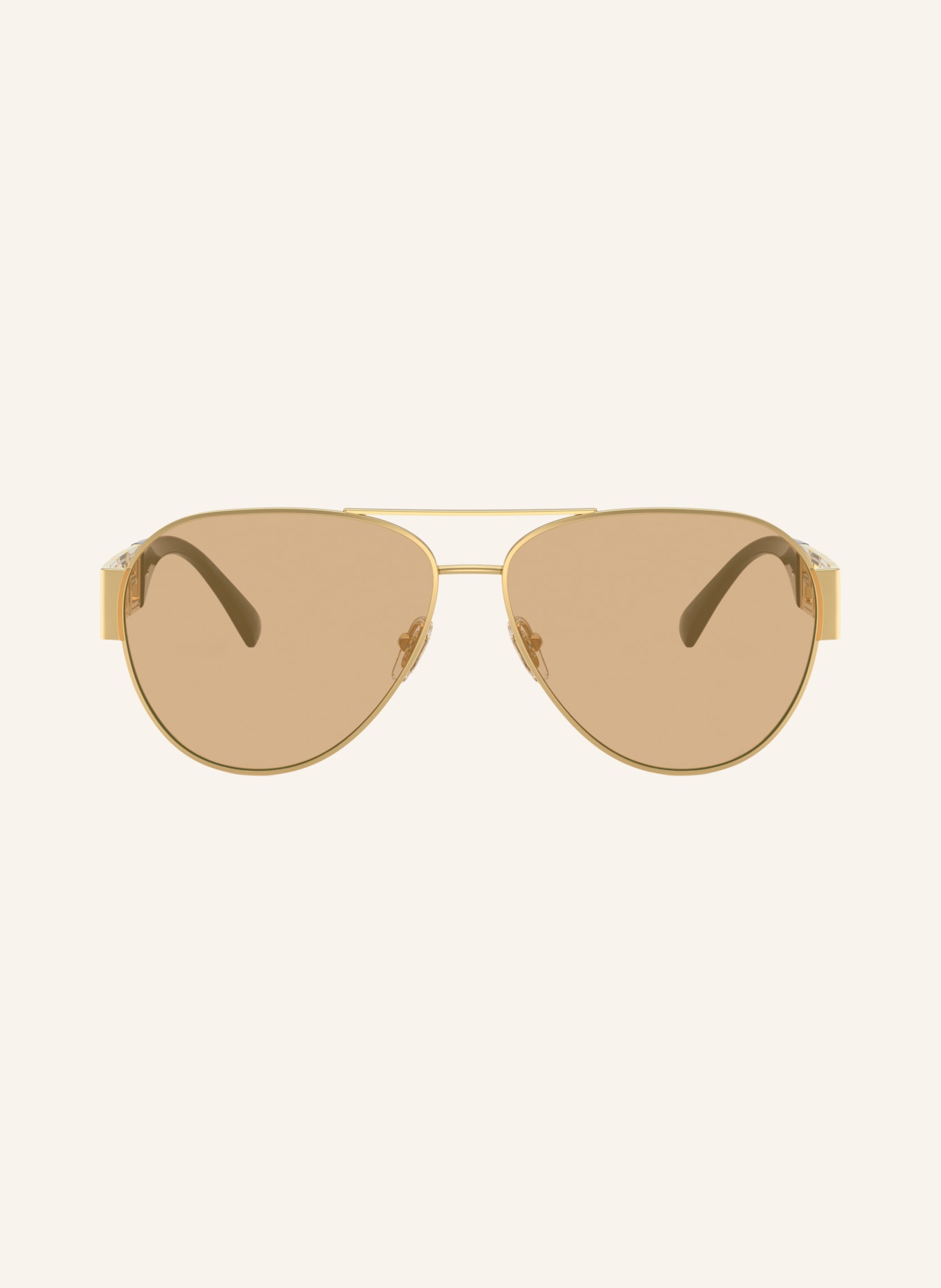 VERSACE Sonnenbrille VE2289: GOLD/ GELB VERSPIEGELT