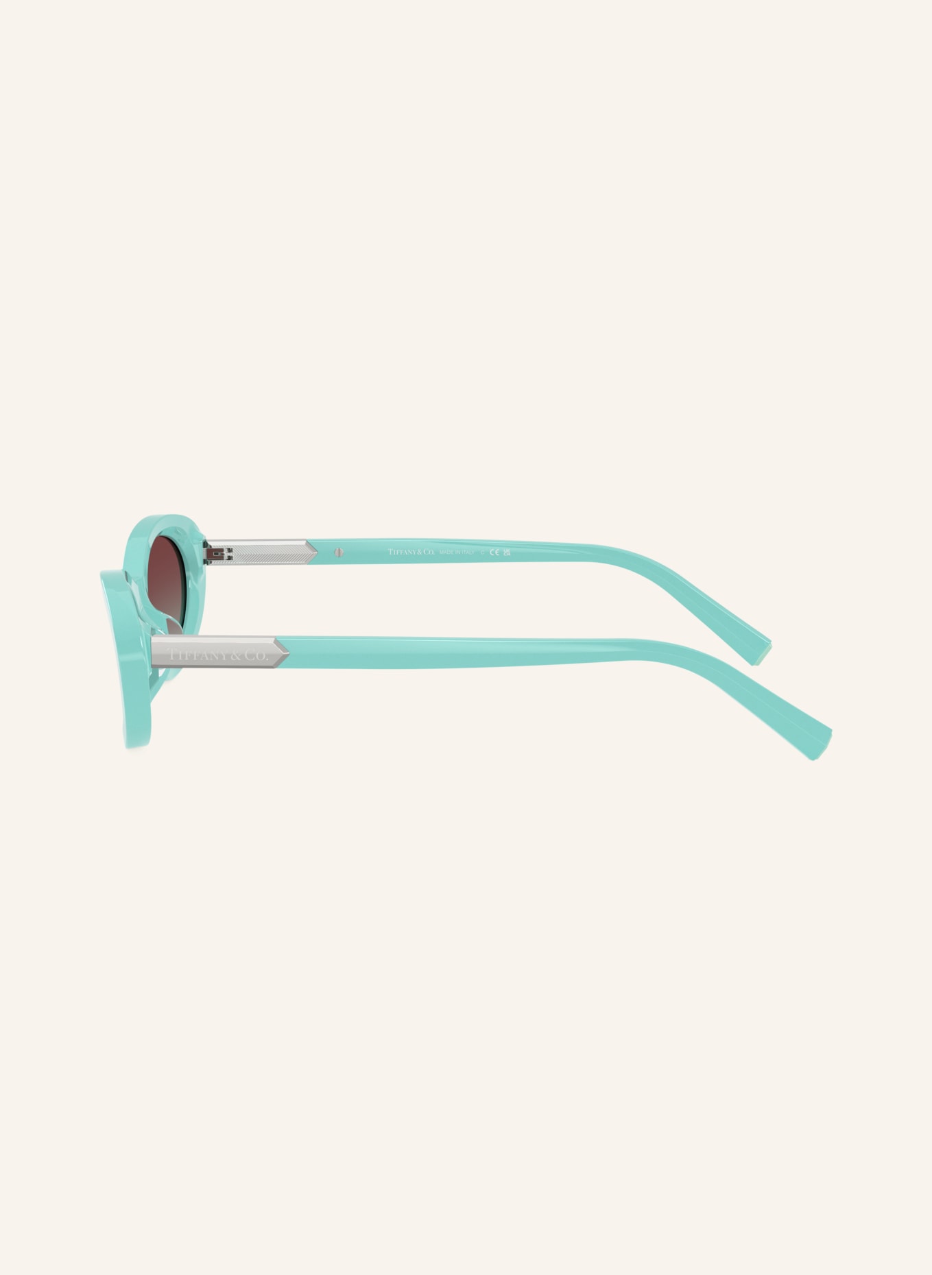 TIFFANY & Co. Sonnenbrille TF4250: TÜRKIS/ ROT VERLAUF