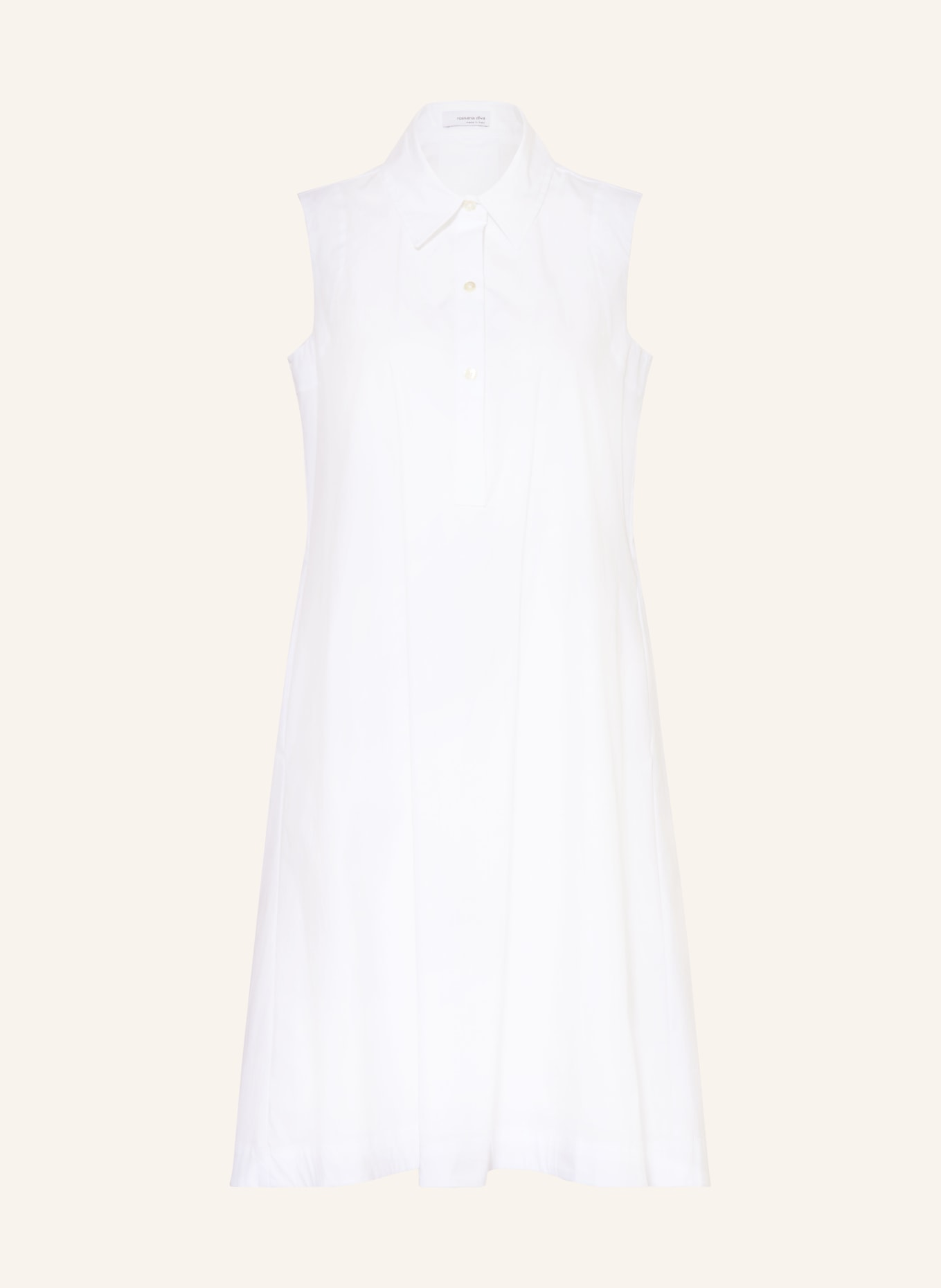 rossana diva Hemdblusenkleid: WEISS