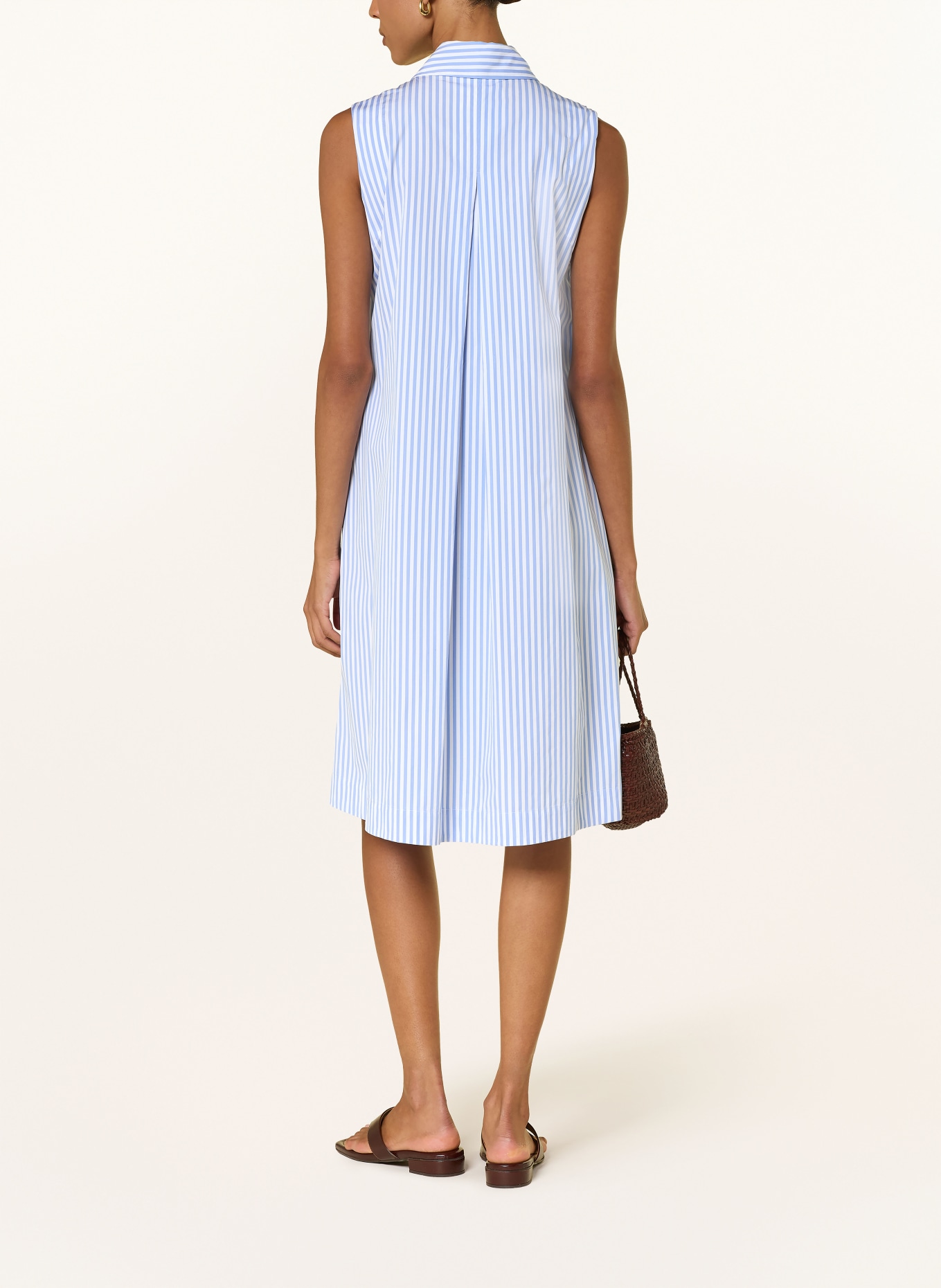 rossana diva Overhemdjurk: LICHTBLAUW / WIT