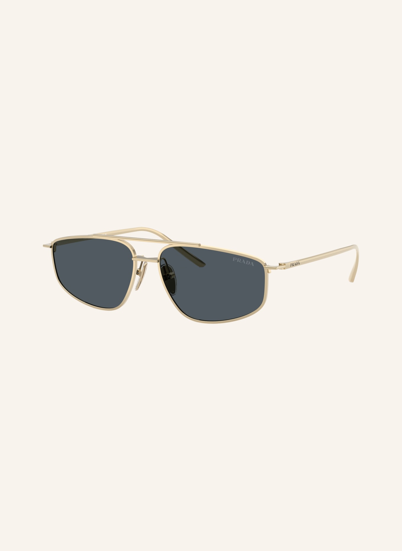 PRADA Sonnenbrille PR C51S: GOLD/ DUNKELGRAU