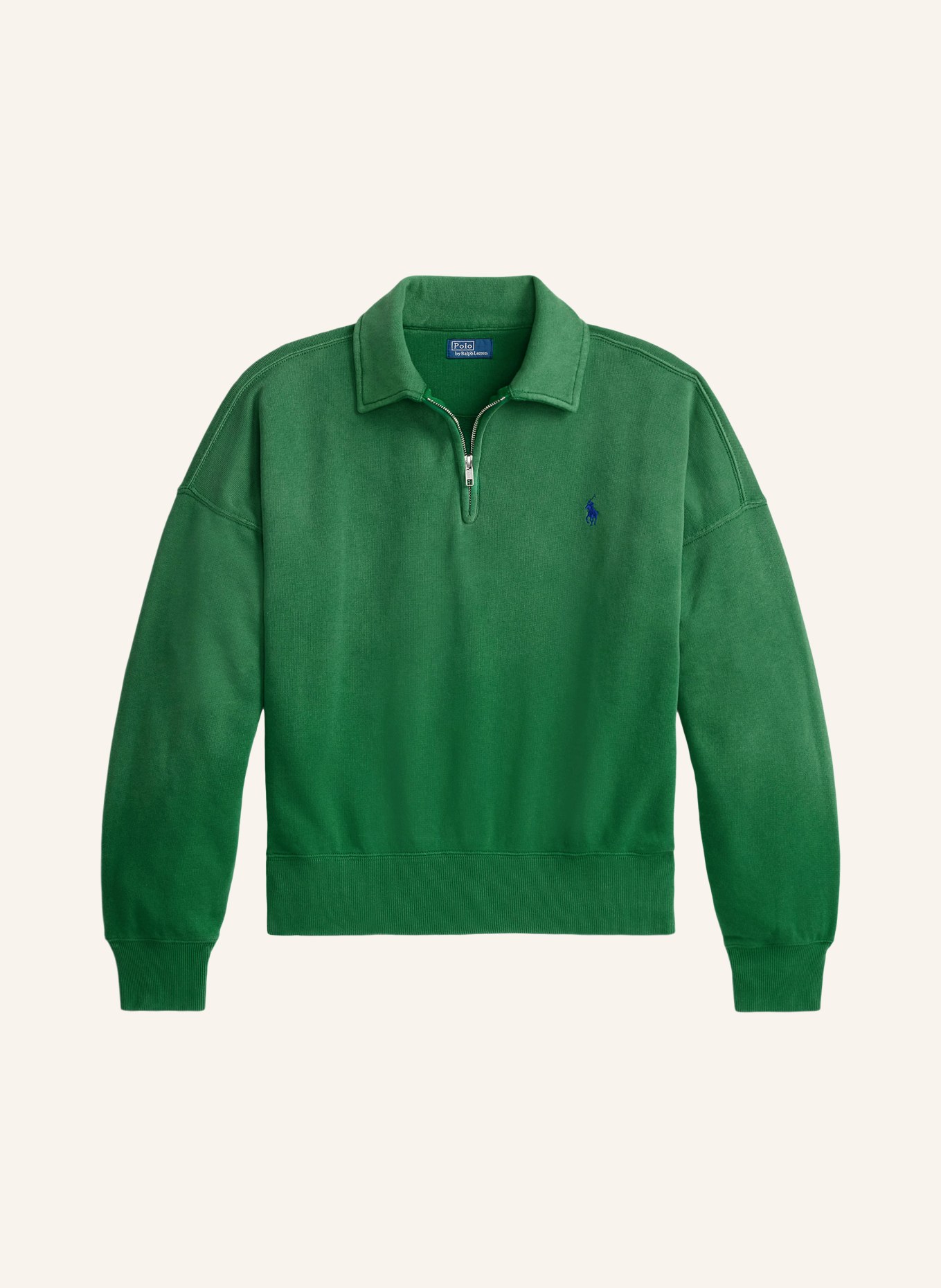 POLO RALPH LAUREN Sweatshirt: GRÜN