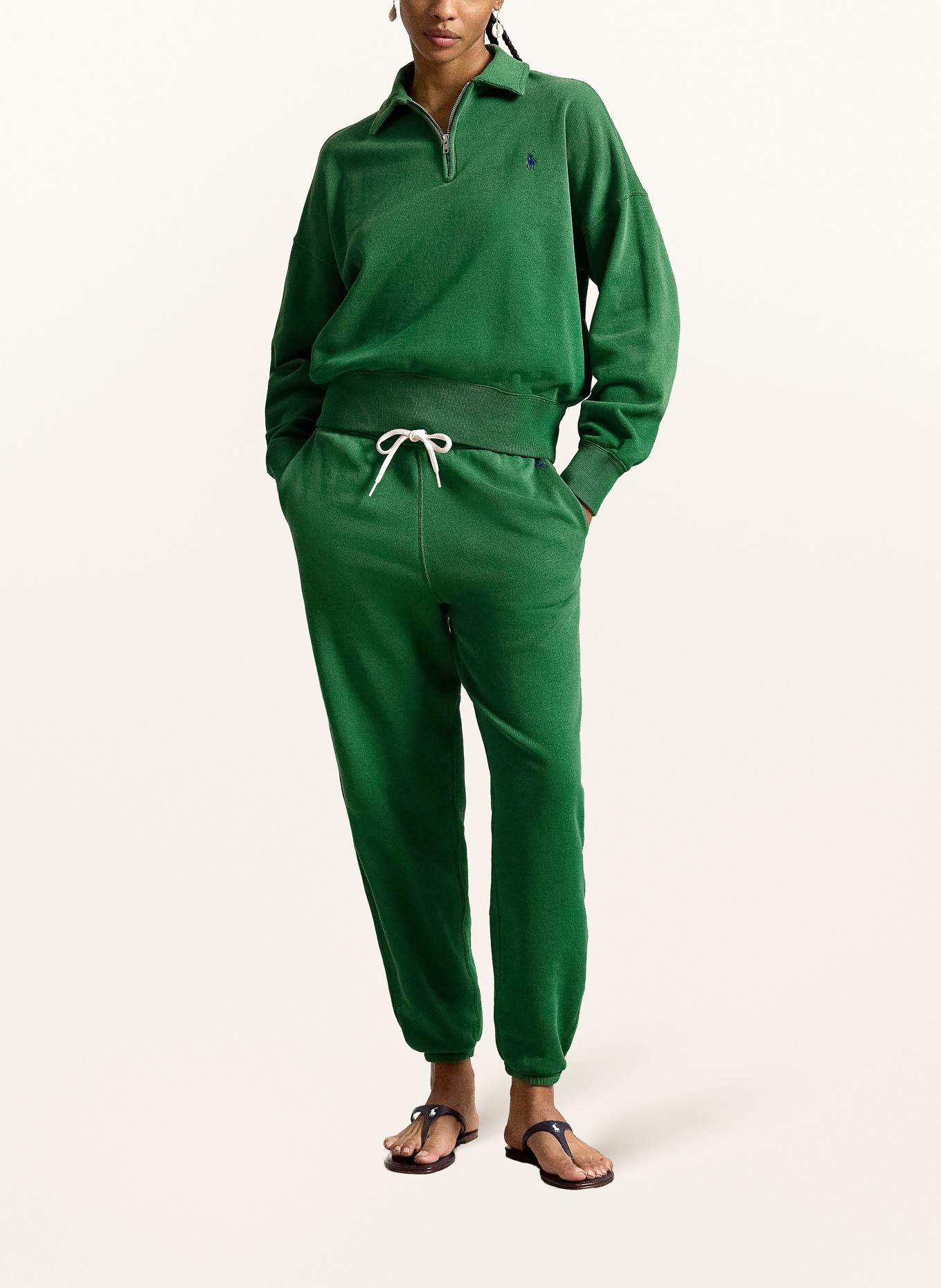 POLO RALPH LAUREN Sweatshirt: GRÜN